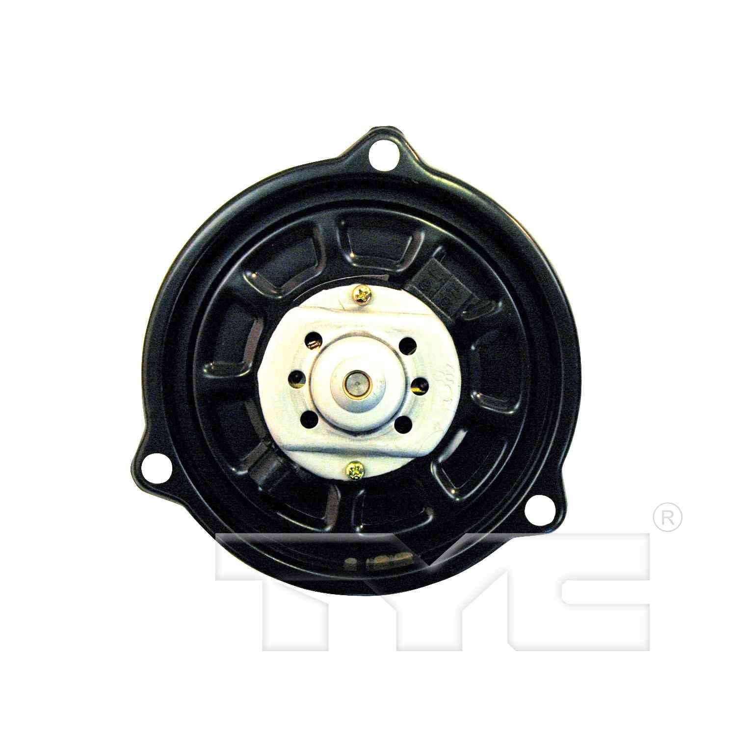 Top View of Front HVAC Blower Motor TYC 700077