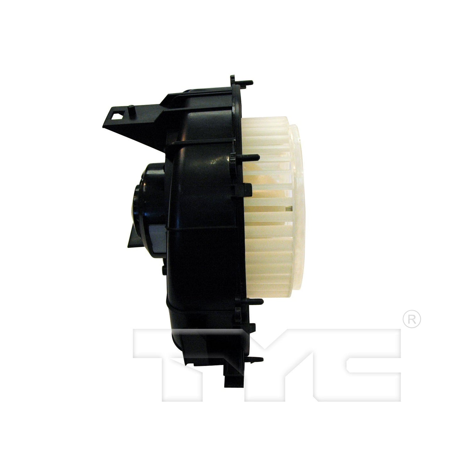 Angle View of Front HVAC Blower Motor TYC 700086