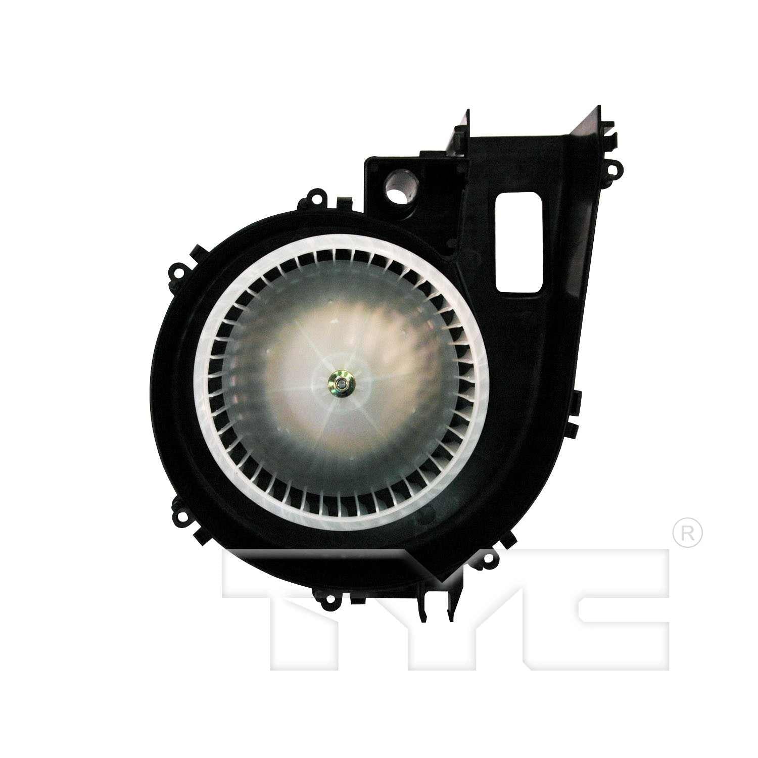 Front View of Front HVAC Blower Motor TYC 700086