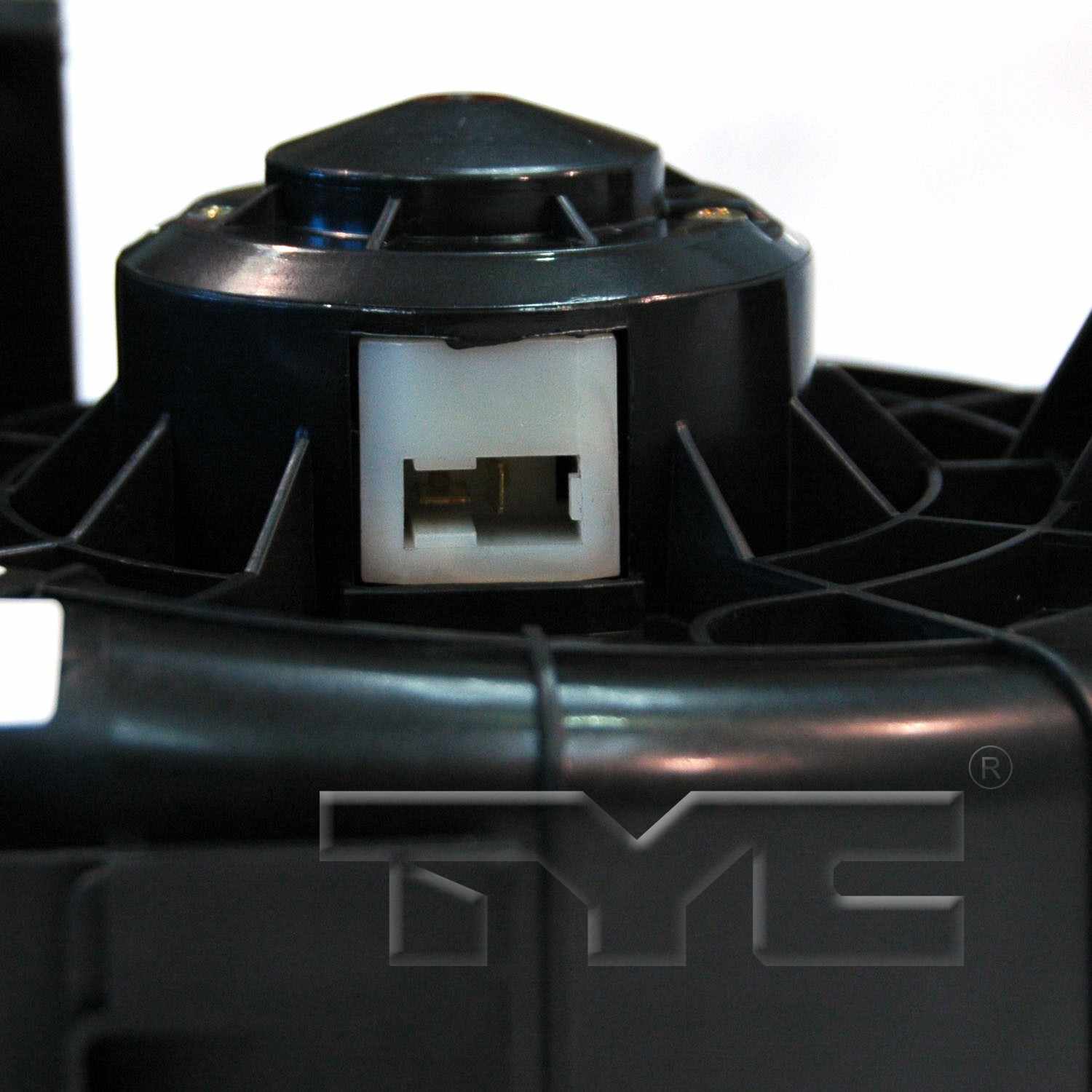 Side View of Front HVAC Blower Motor TYC 700086