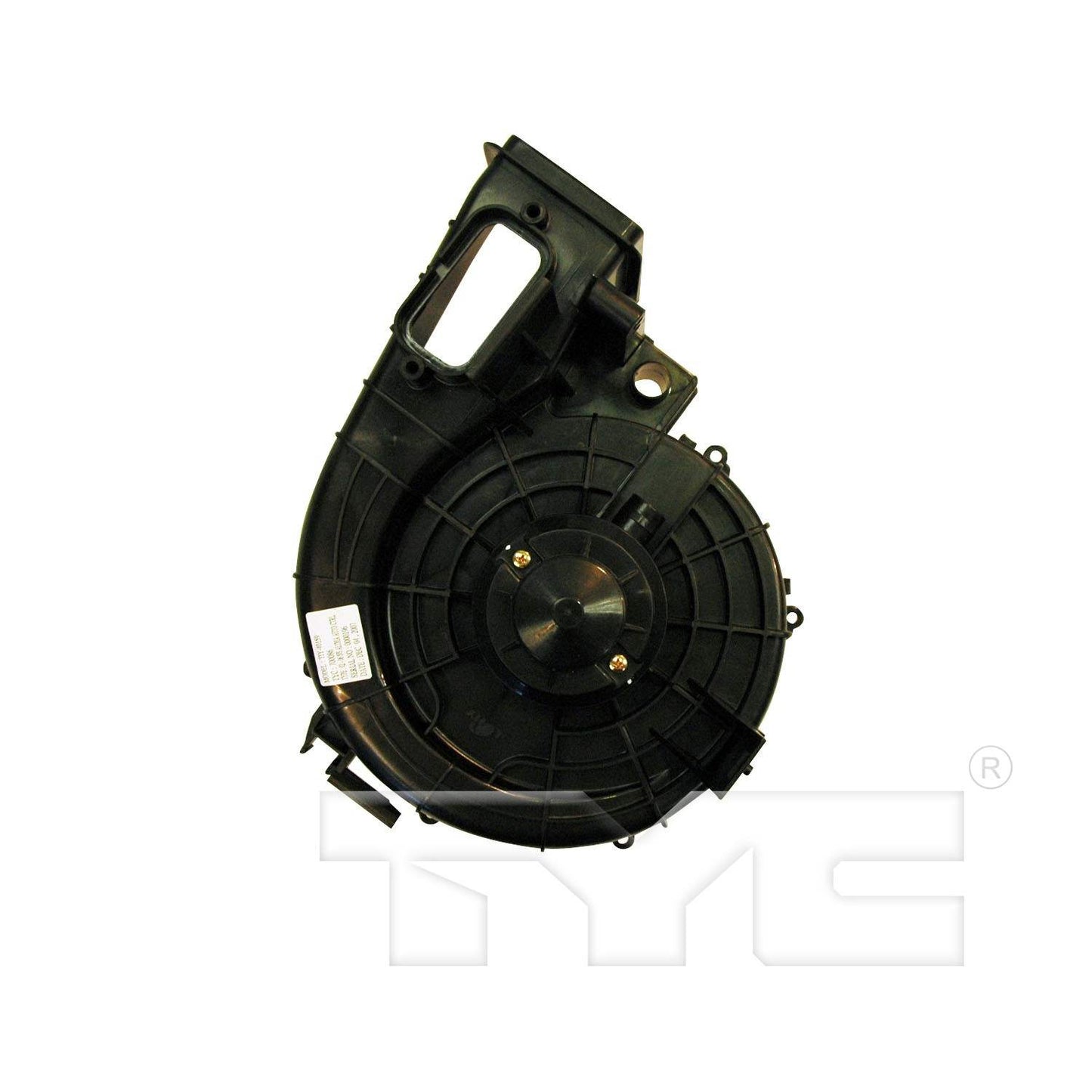 Top View of Front HVAC Blower Motor TYC 700086