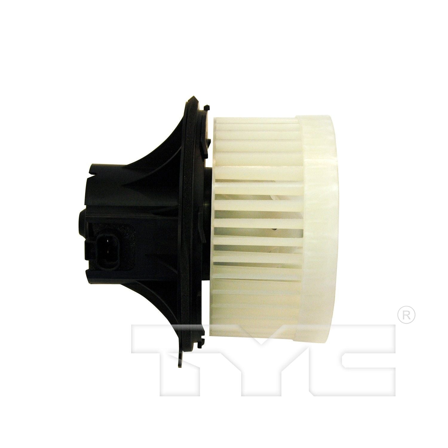 Angle View of Front HVAC Blower Motor TYC 700089