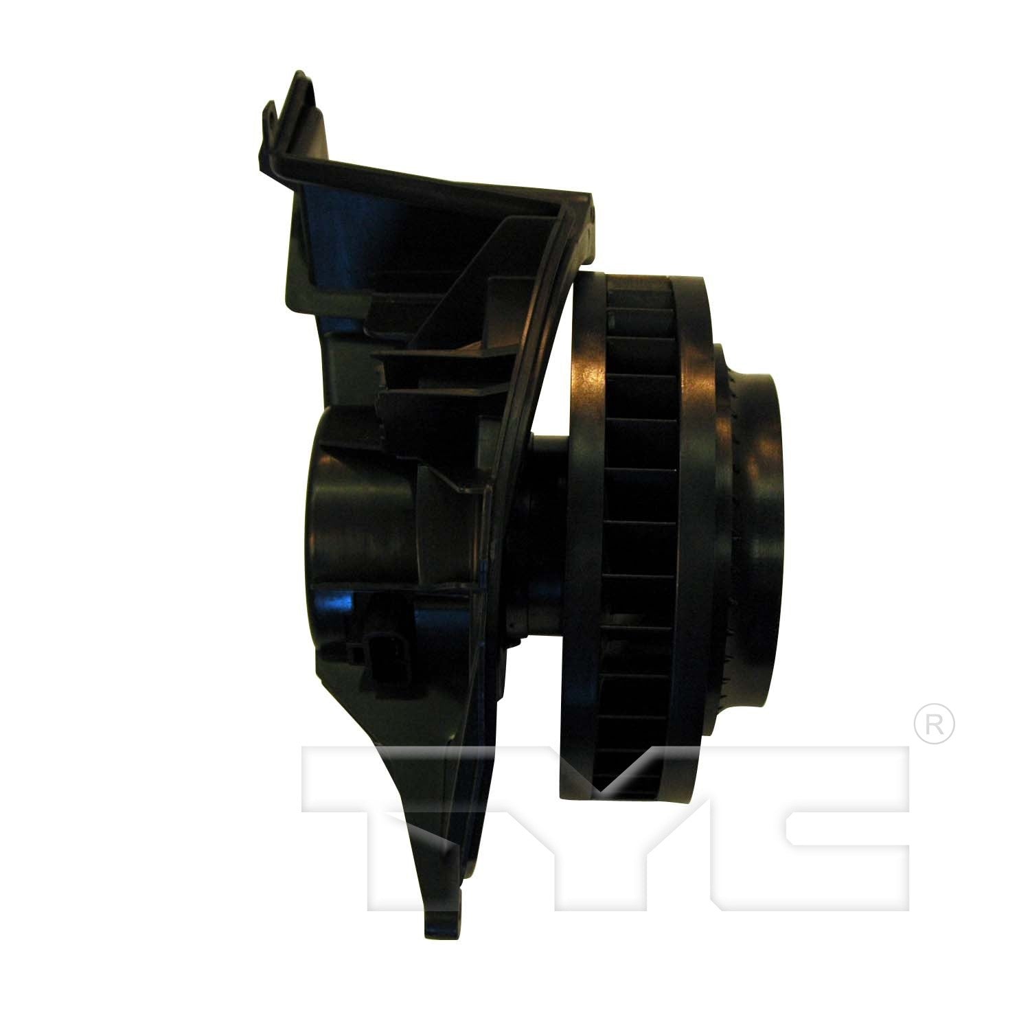 Angle View of Front HVAC Blower Motor TYC 700098