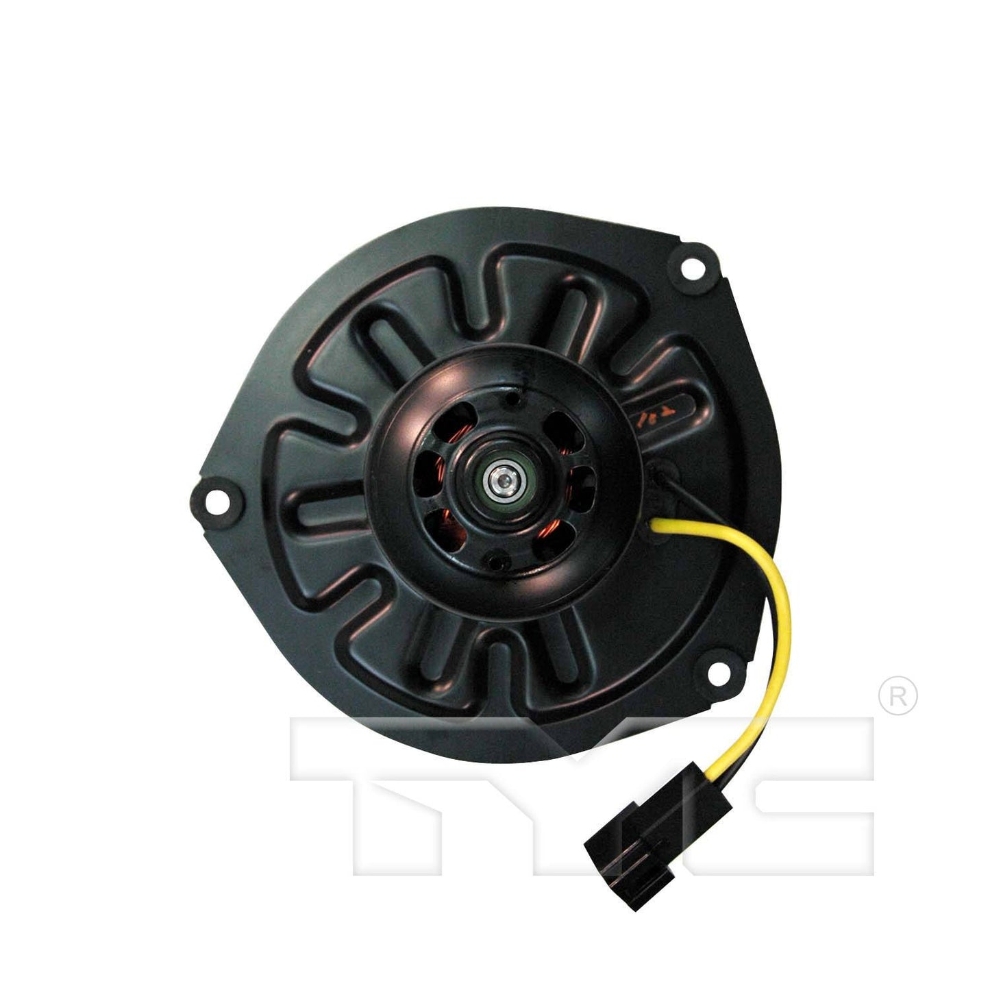 Top View of Front HVAC Blower Motor TYC 700102