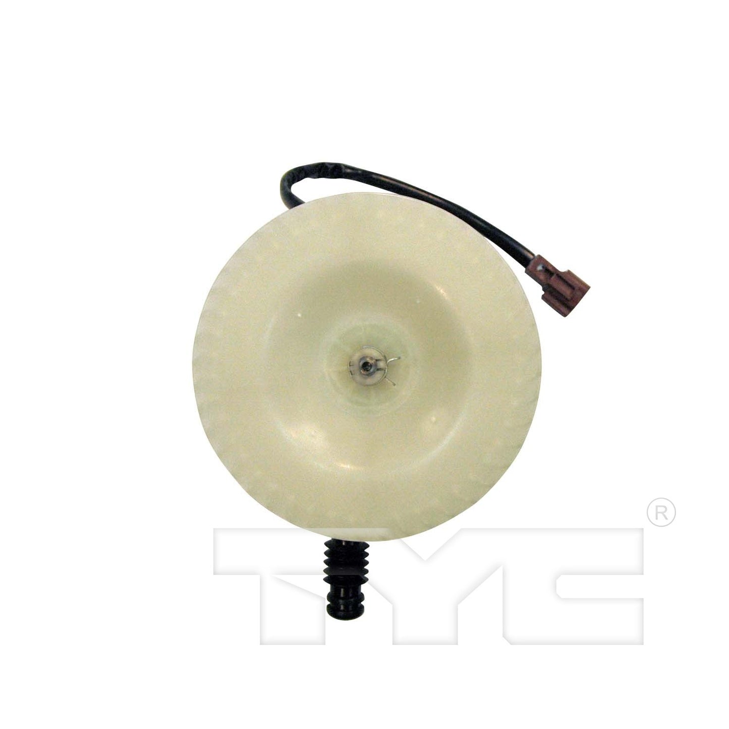 Top View of Front HVAC Blower Motor TYC 700104