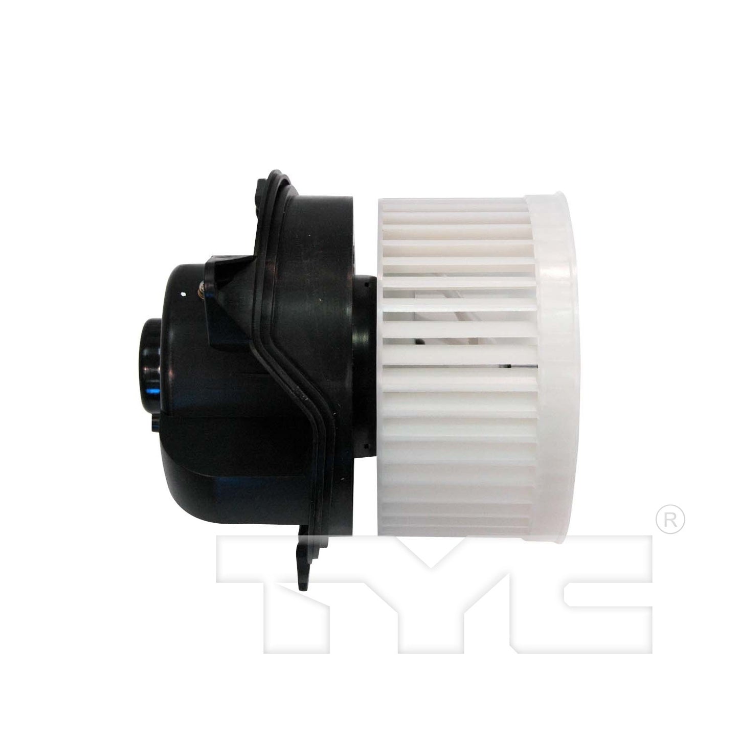 Angle View of Front HVAC Blower Motor TYC 700105