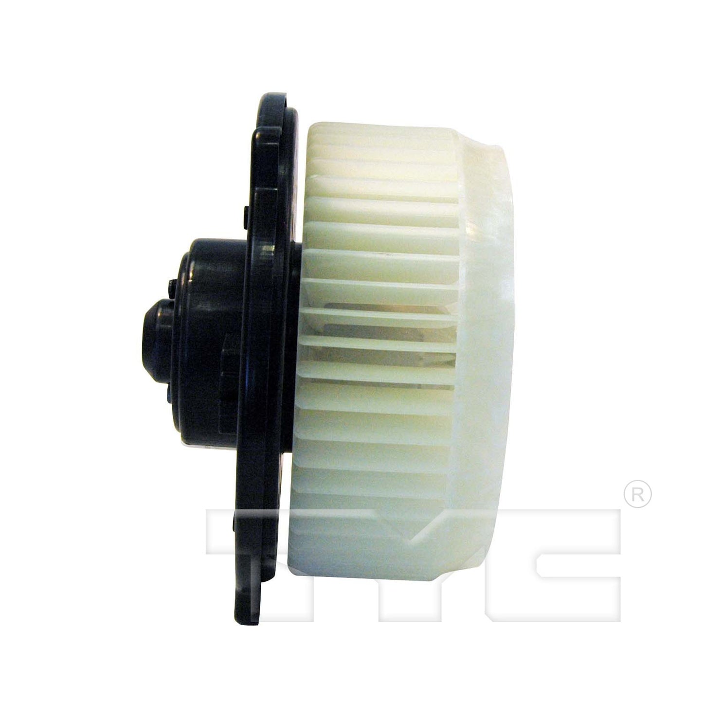 Angle View of Front HVAC Blower Motor TYC 700112