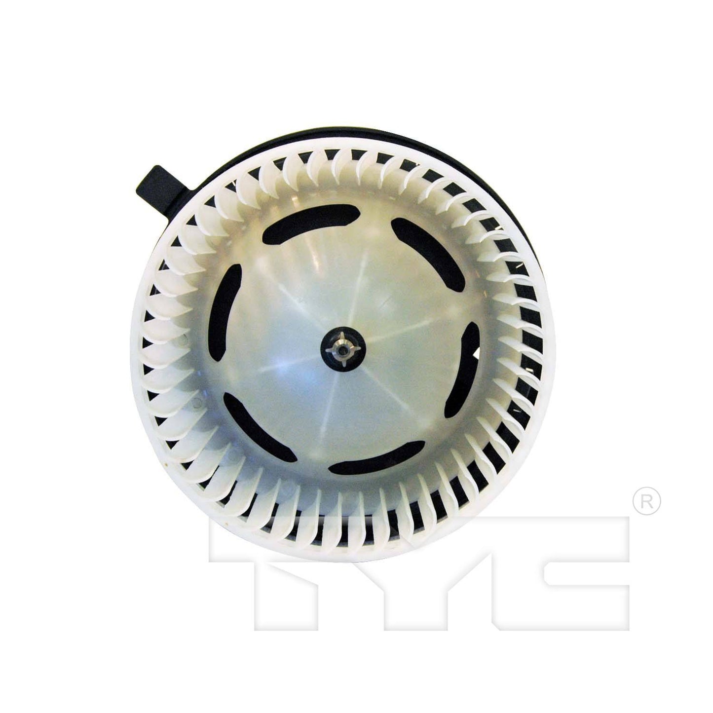 Front View of Front HVAC Blower Motor TYC 700154