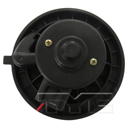 Top View of Front HVAC Blower Motor TYC 700164