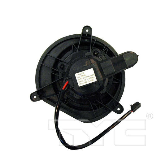 Top View of Front HVAC Blower Motor TYC 700168