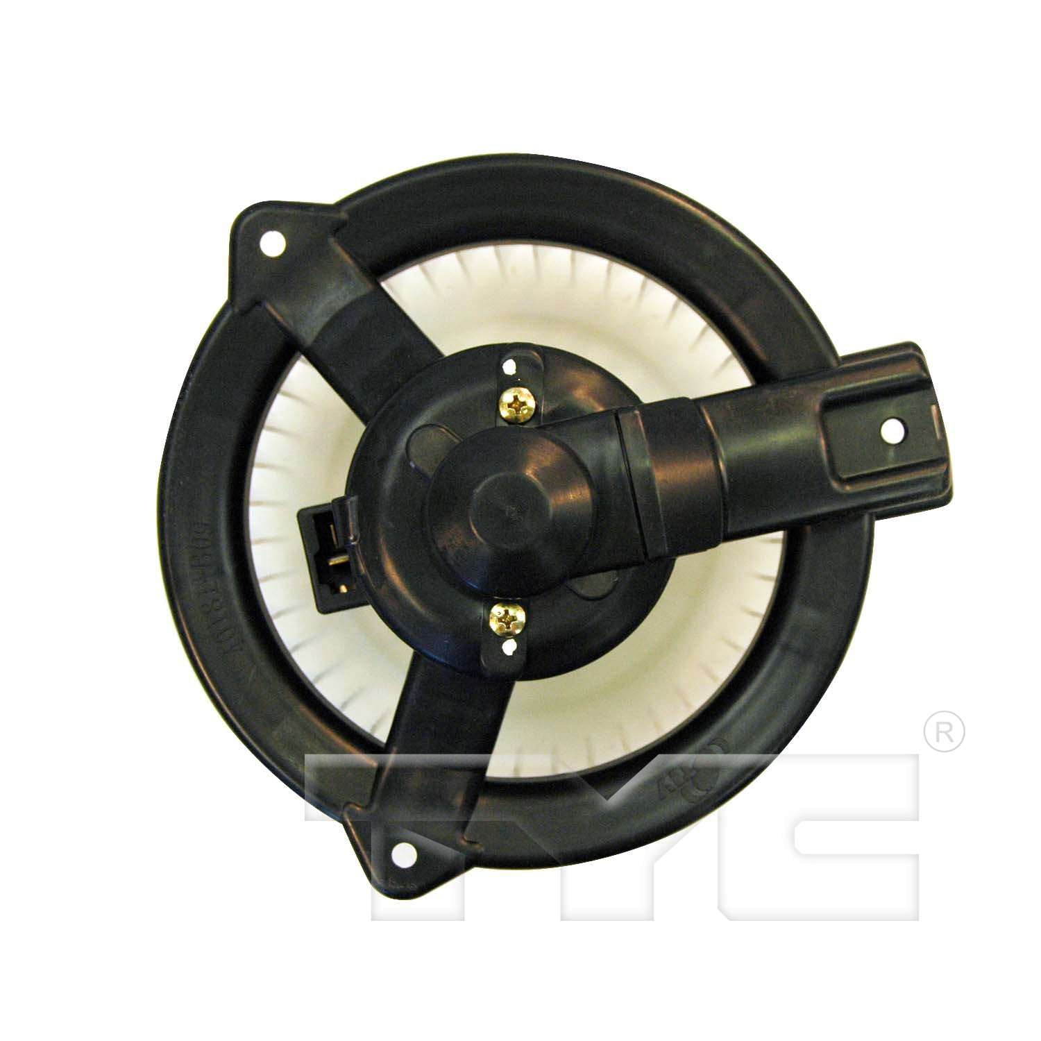 Back View of Front HVAC Blower Motor TYC 700172