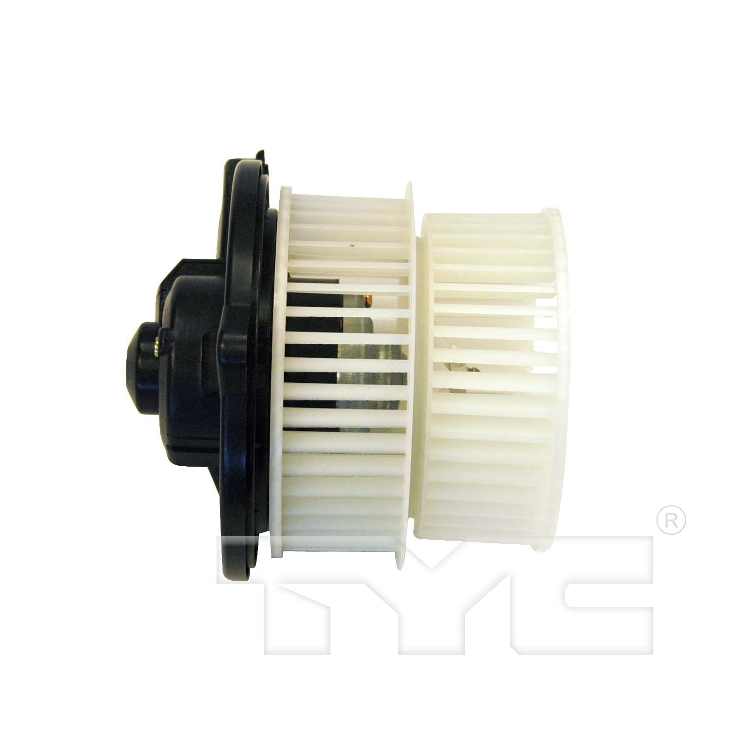 Side View of Front HVAC Blower Motor TYC 700172