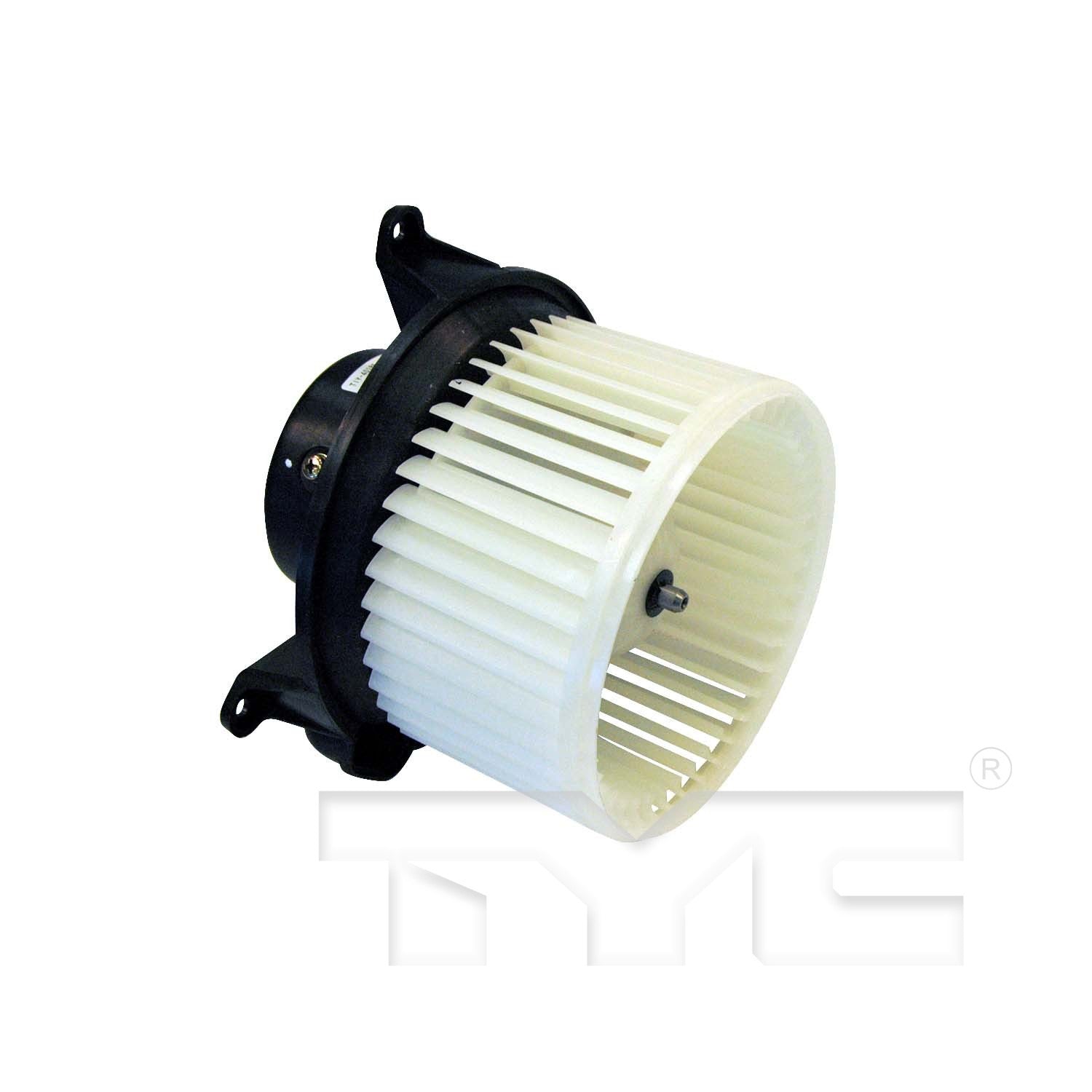 Back View of Front HVAC Blower Motor TYC 700174