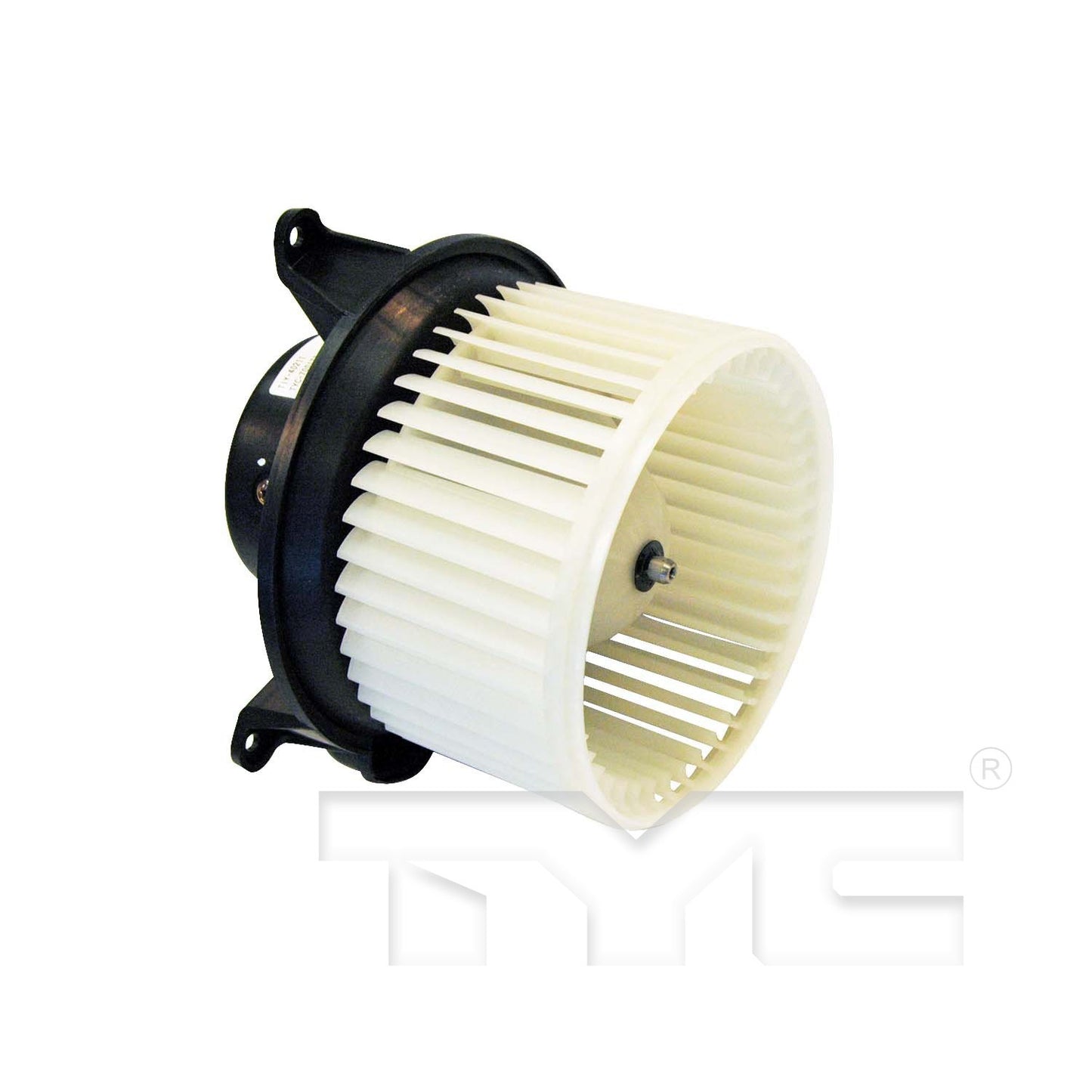 Back View of Front HVAC Blower Motor TYC 700177