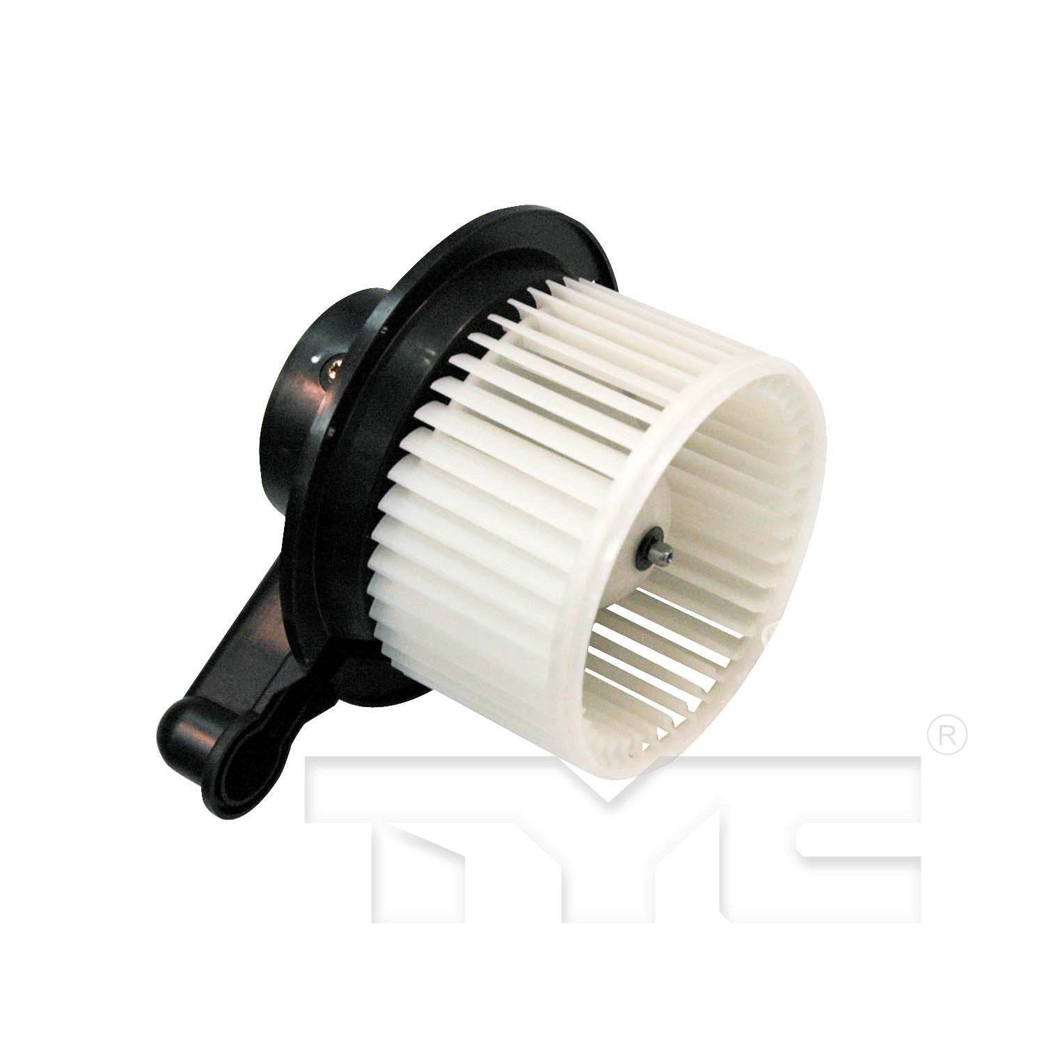 Back View of Front HVAC Blower Motor TYC 700178