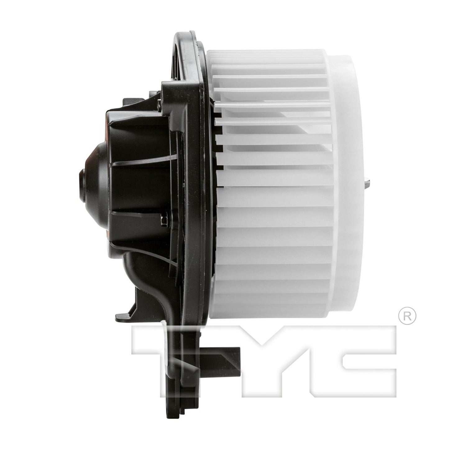 Angle View of Front HVAC Blower Motor TYC 700188