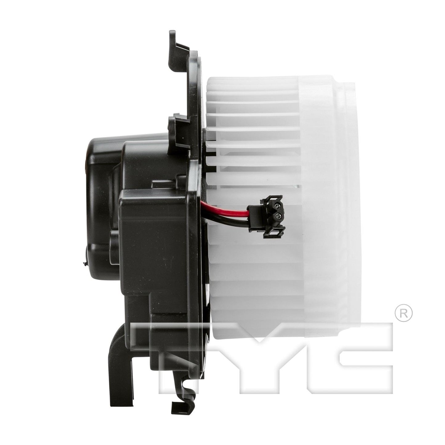 Angle View of Front HVAC Blower Motor TYC 700190