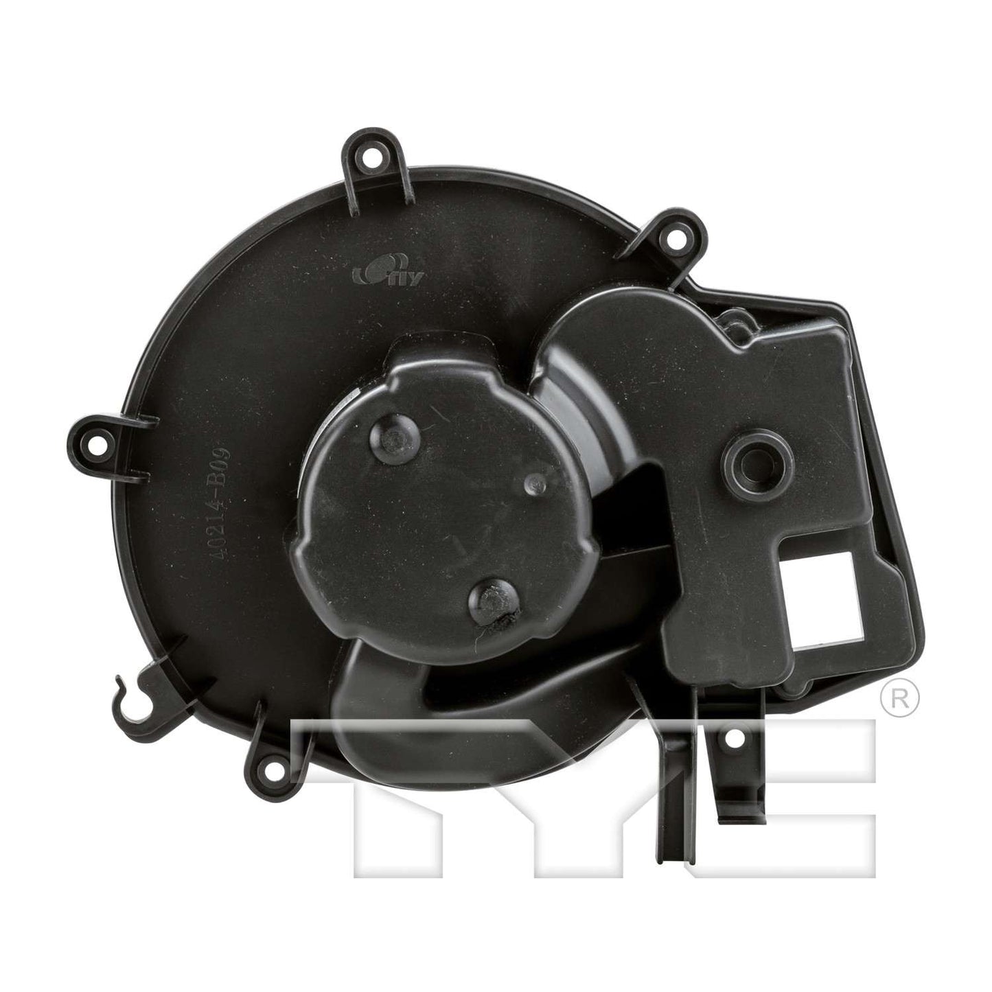 Top View of Front HVAC Blower Motor TYC 700190