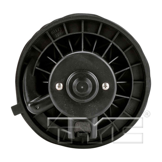 Top View of Front HVAC Blower Motor TYC 700191