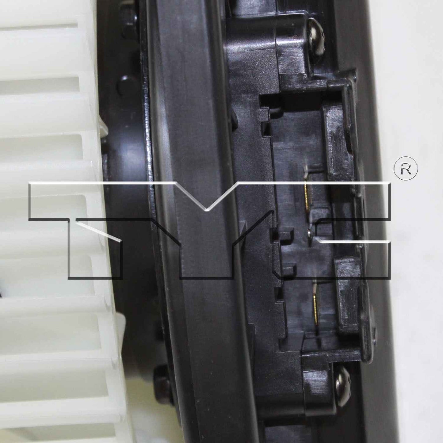 Connector View of Front HVAC Blower Motor TYC 700193