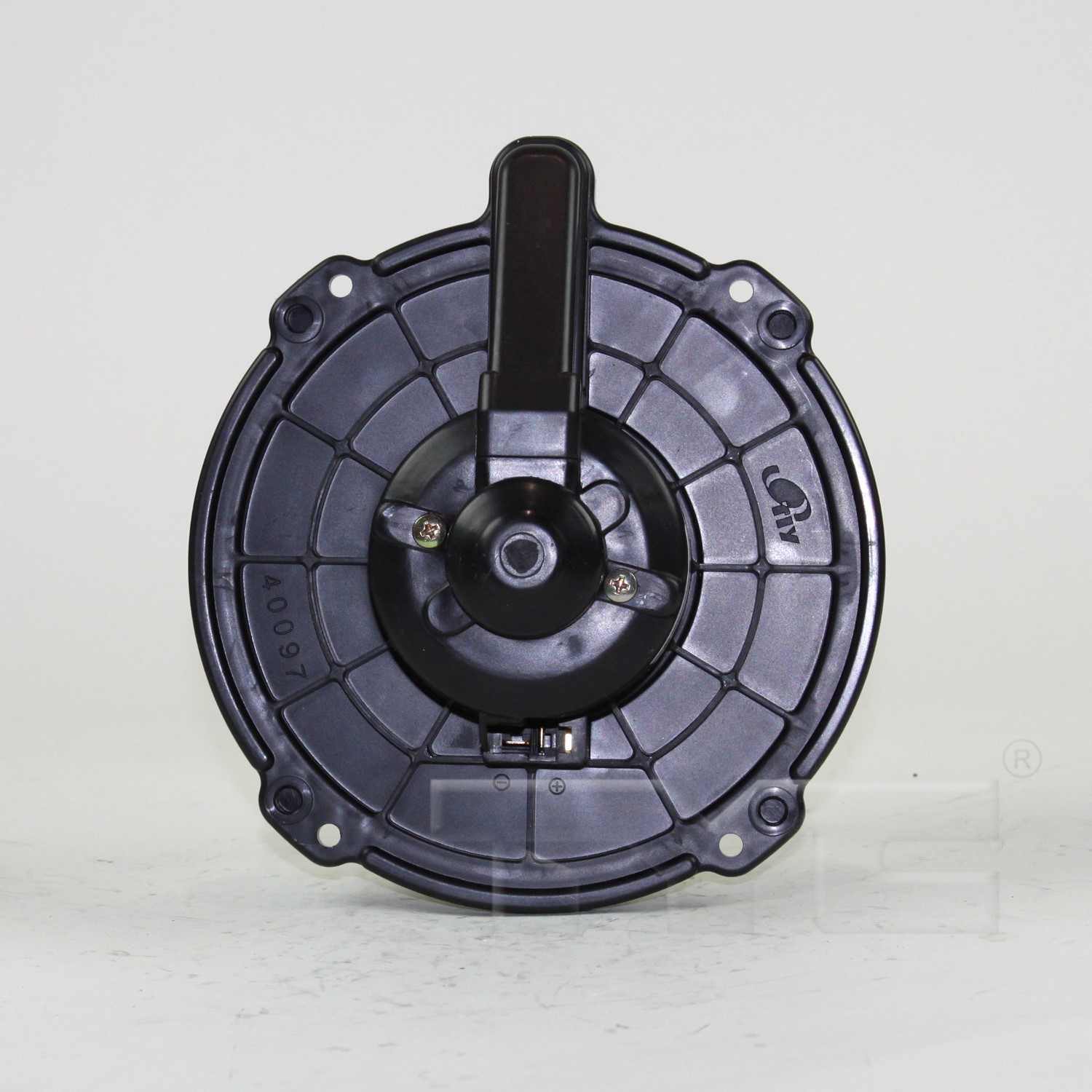 Top View of Front HVAC Blower Motor TYC 700201