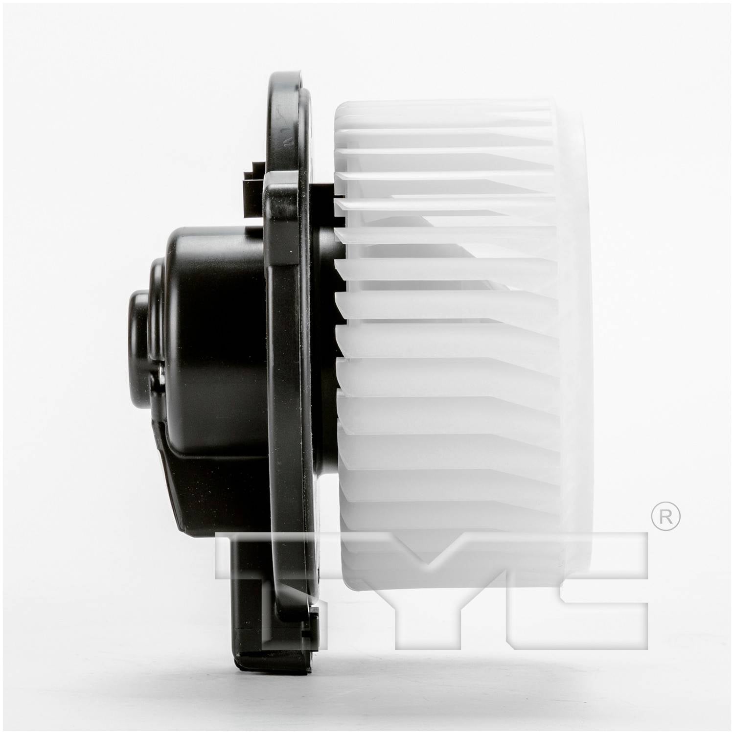 Angle View of Rear HVAC Blower Motor TYC 700202