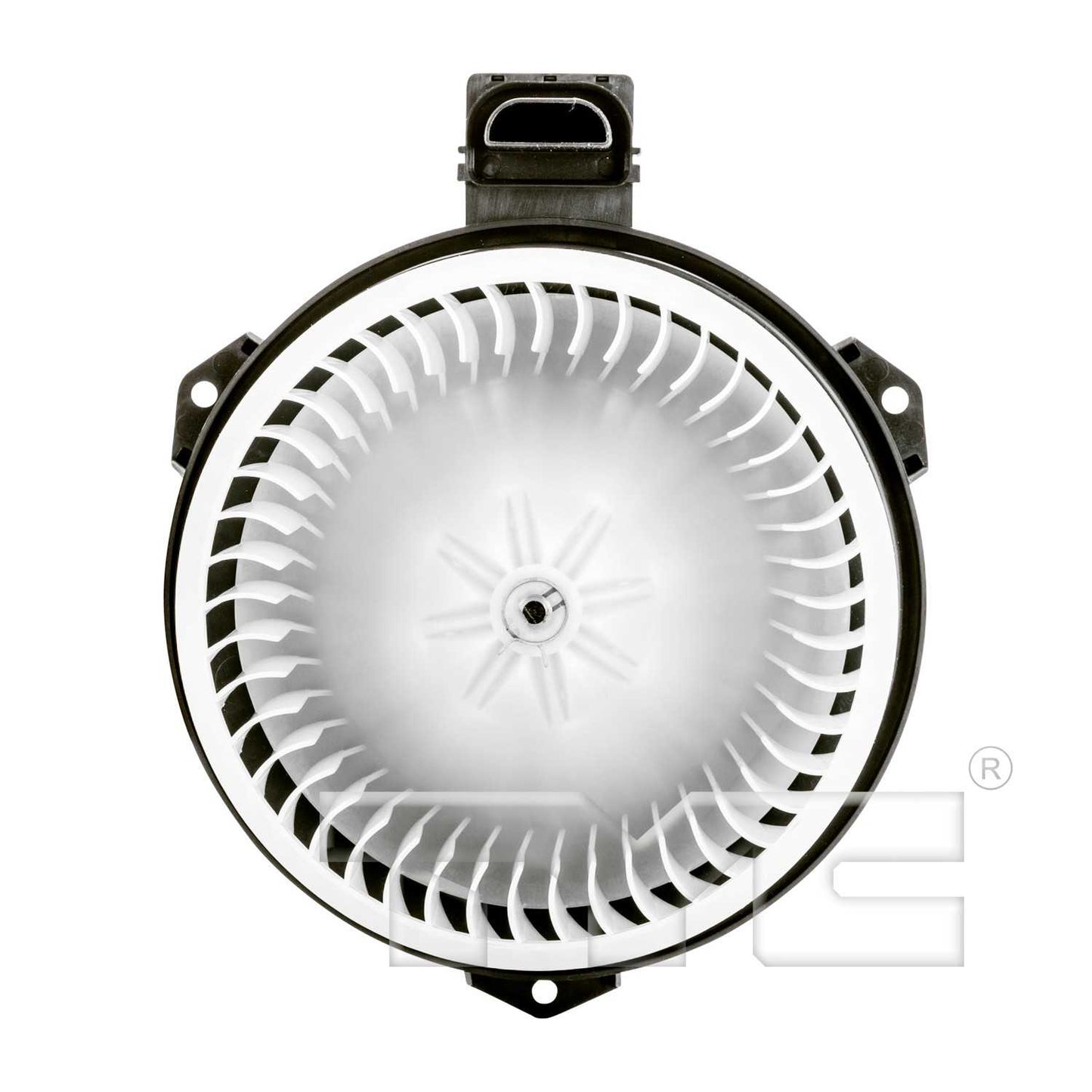 Front View of Front HVAC Blower Motor TYC 700203