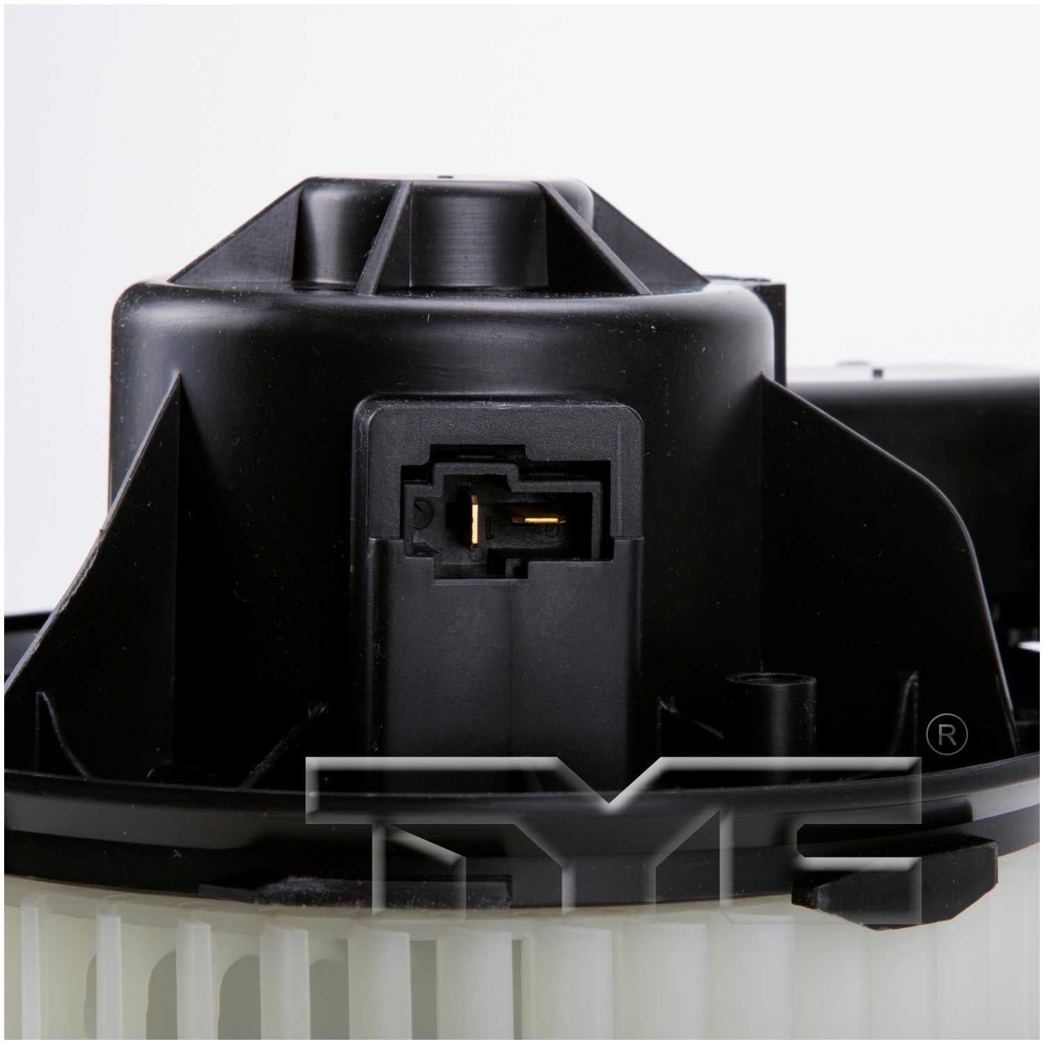 Side View of Front HVAC Blower Motor TYC 700223