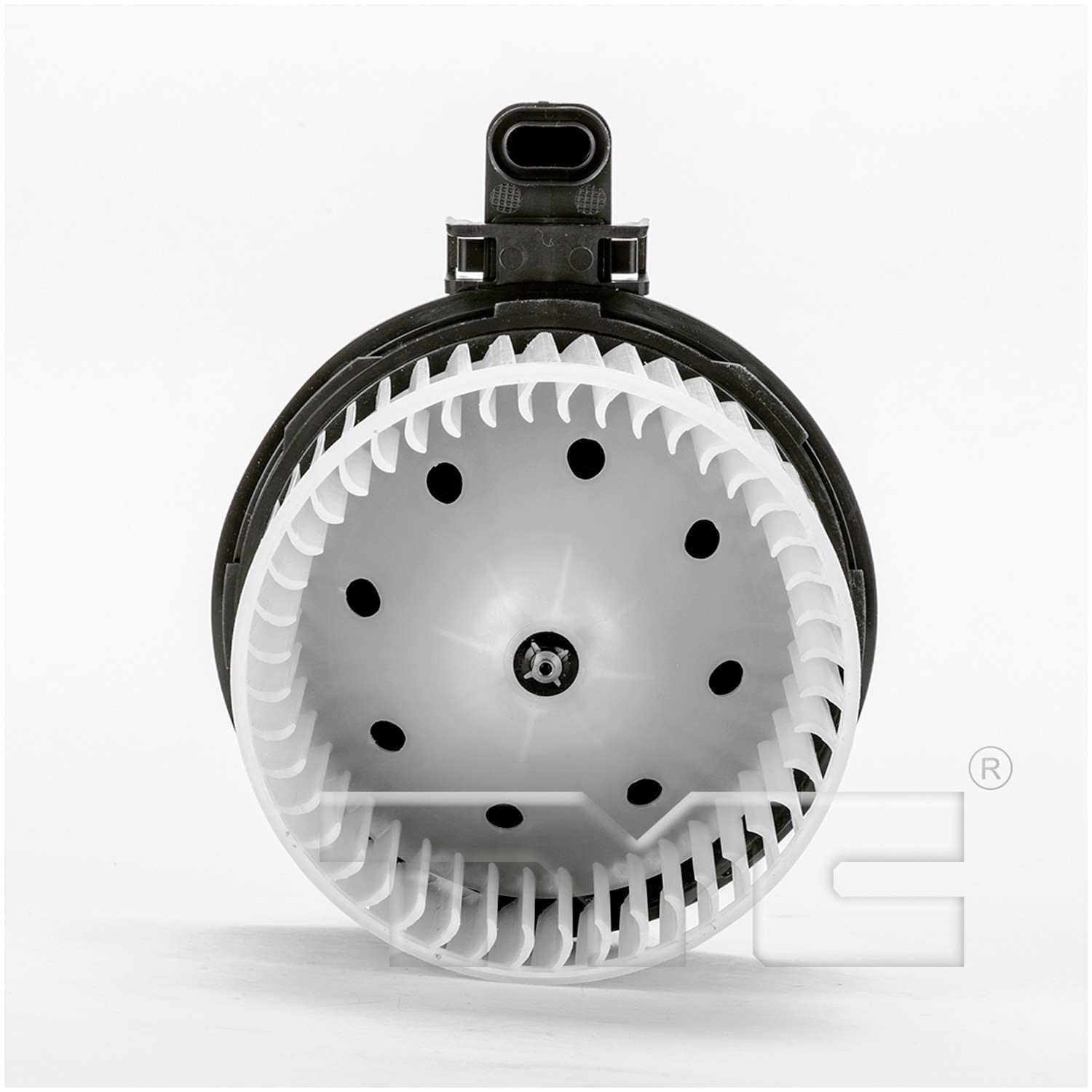 Front View of Front HVAC Blower Motor TYC 700225