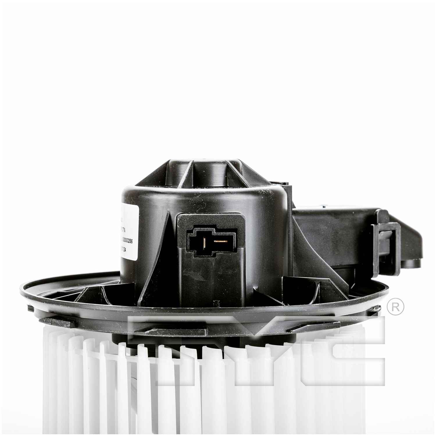 Side View of Front HVAC Blower Motor TYC 700225