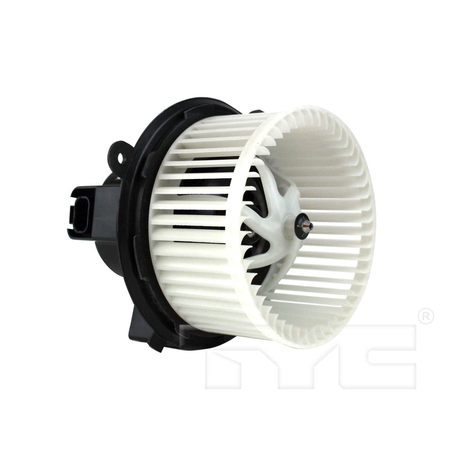 Back View of Front HVAC Blower Motor TYC 700236