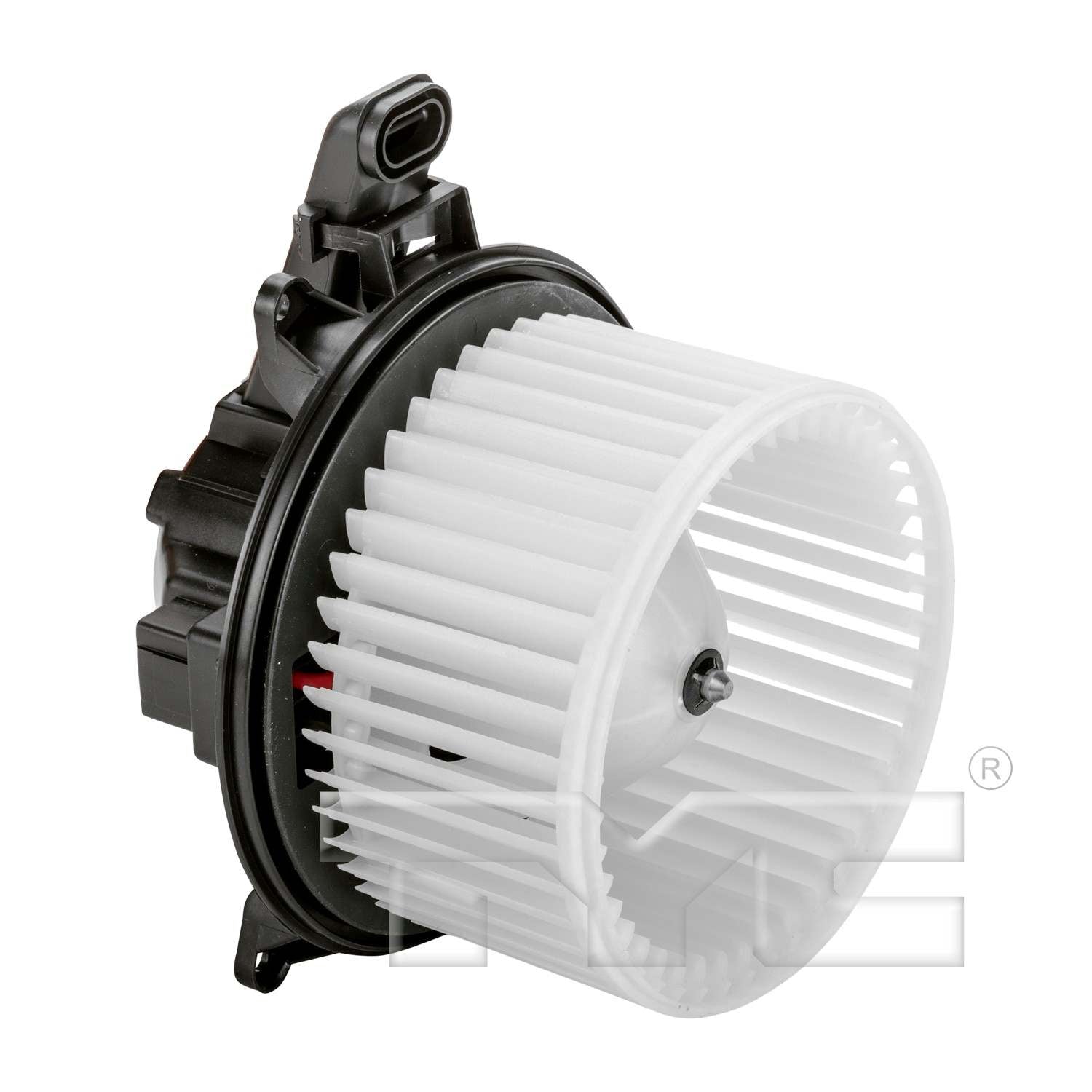 Back View of Front HVAC Blower Motor TYC 700237