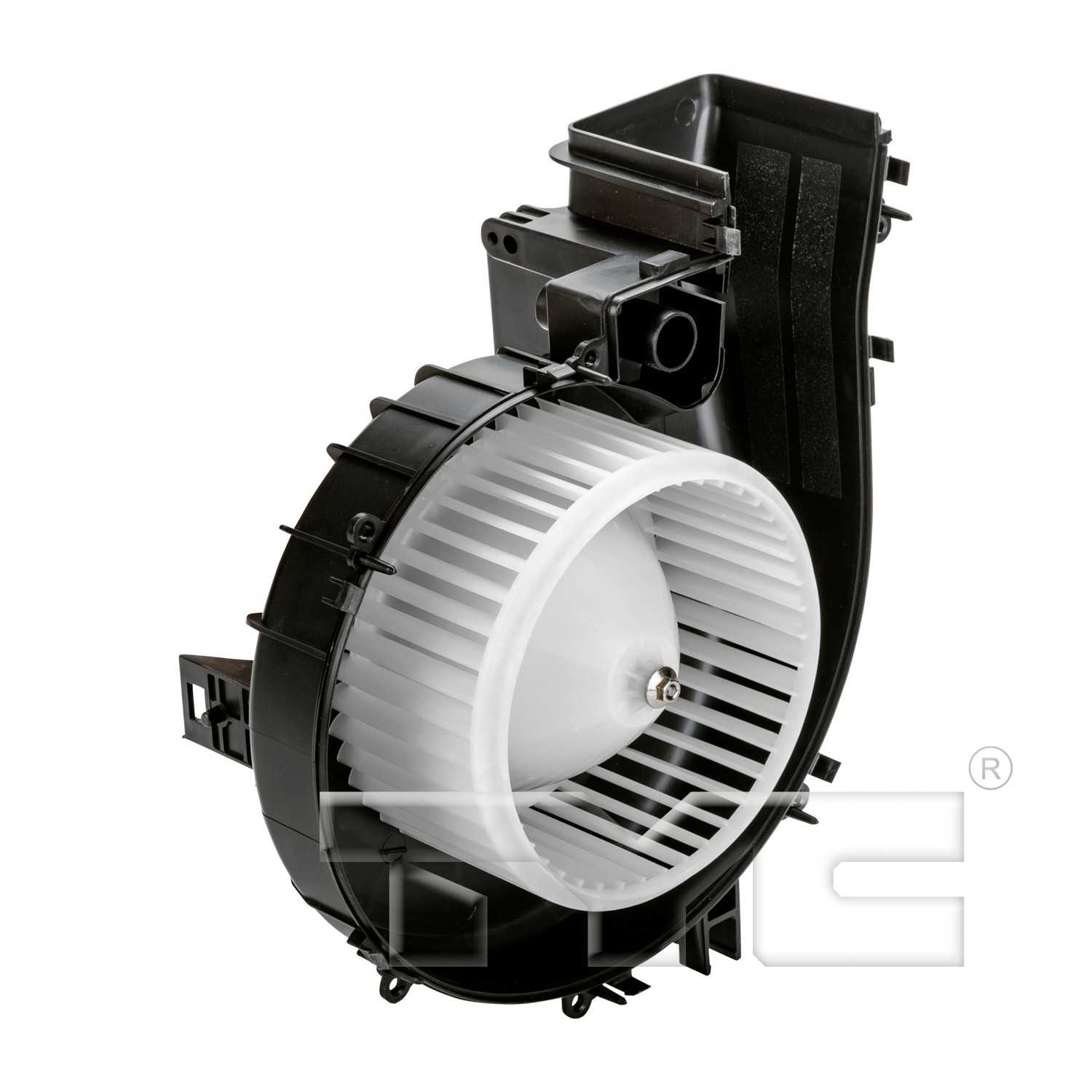 Back View of Front HVAC Blower Motor TYC 700240