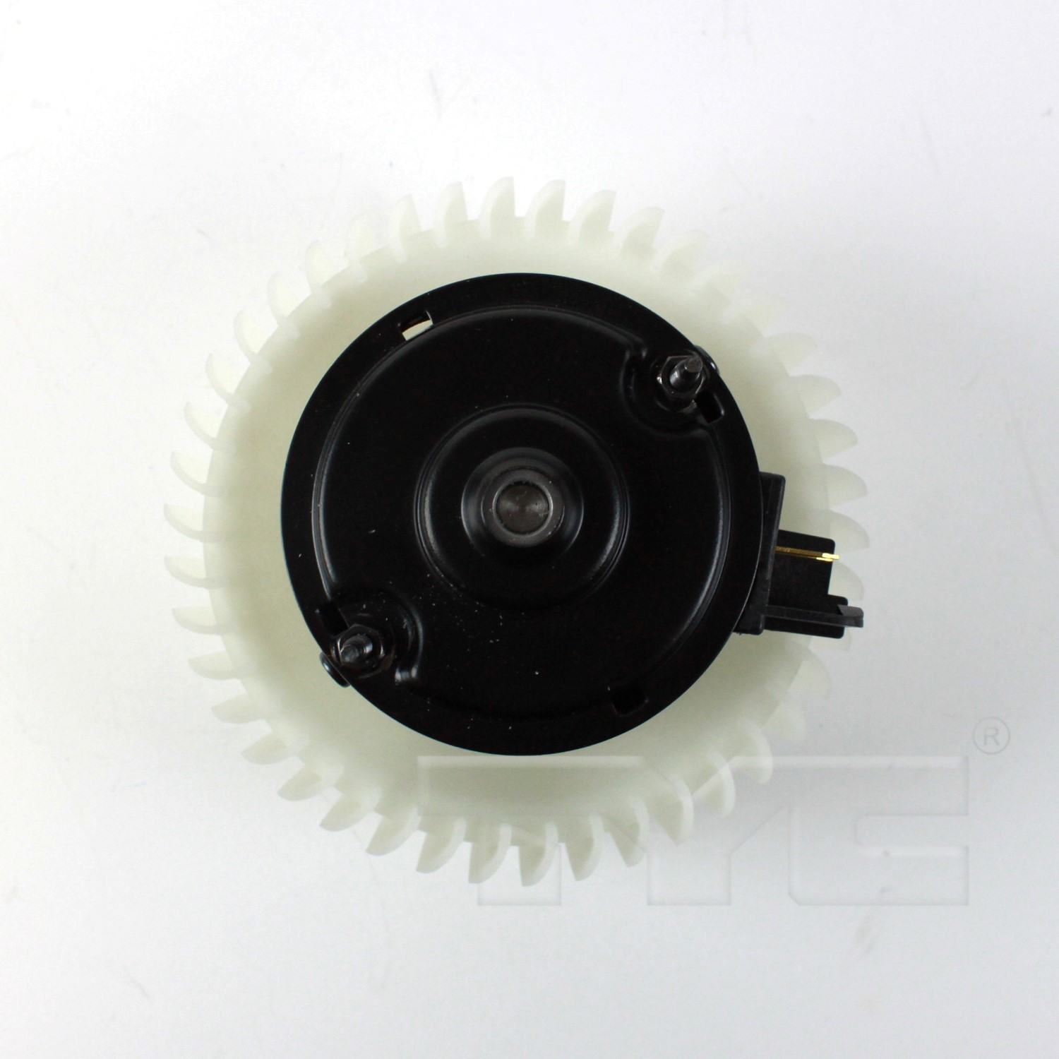 Top View of Front HVAC Blower Motor TYC 700242