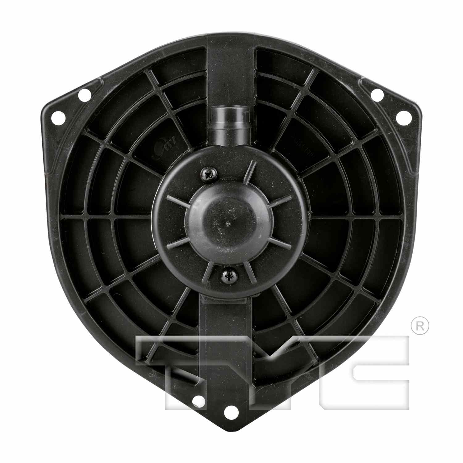 Top View of Front HVAC Blower Motor TYC 700243