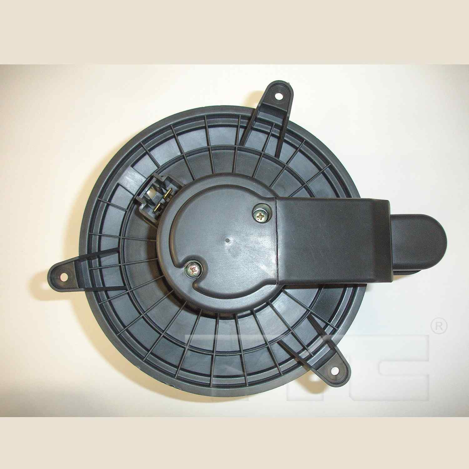 Back View of Front HVAC Blower Motor TYC 700251