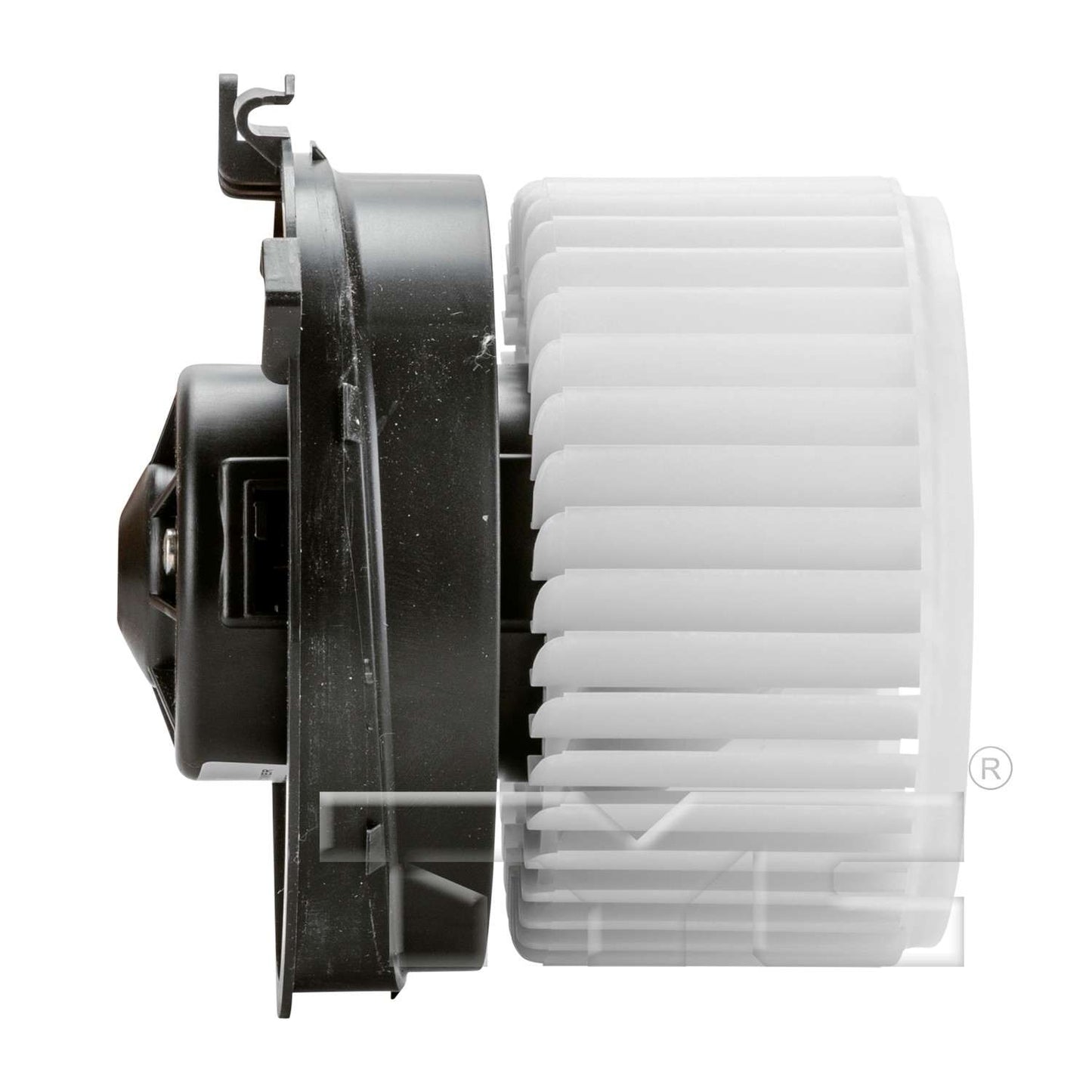 Angle View of Front HVAC Blower Motor TYC 700253