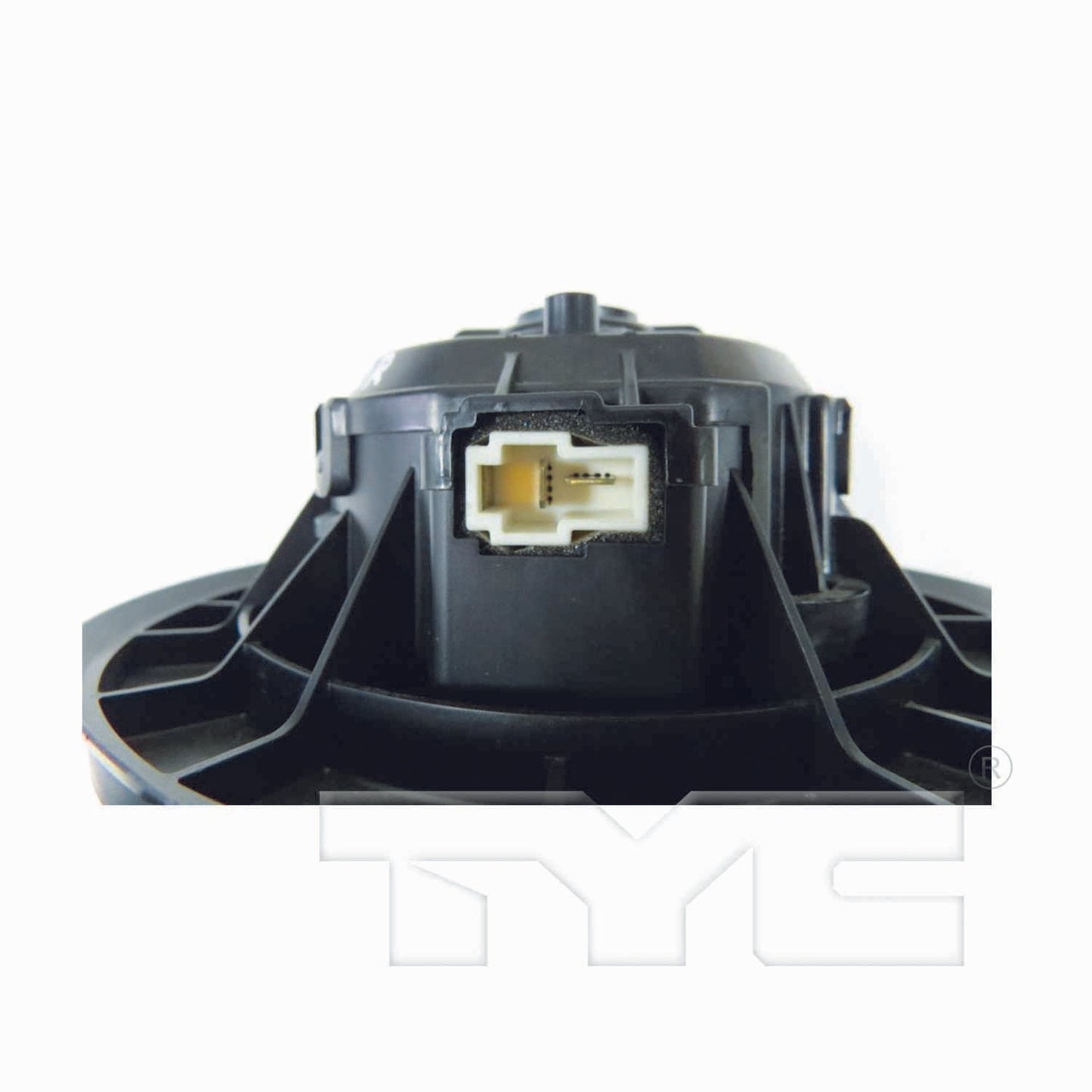 Angle View of Front HVAC Blower Motor TYC 700263