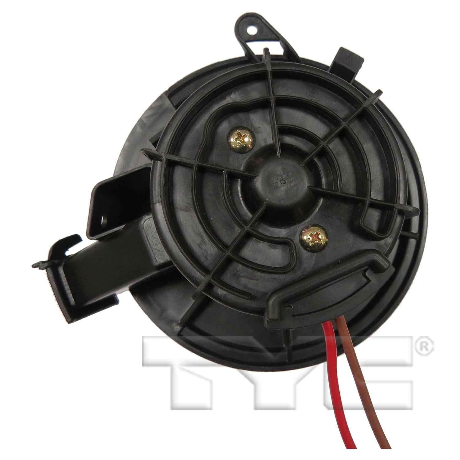 Side View of Front HVAC Blower Motor TYC 700277