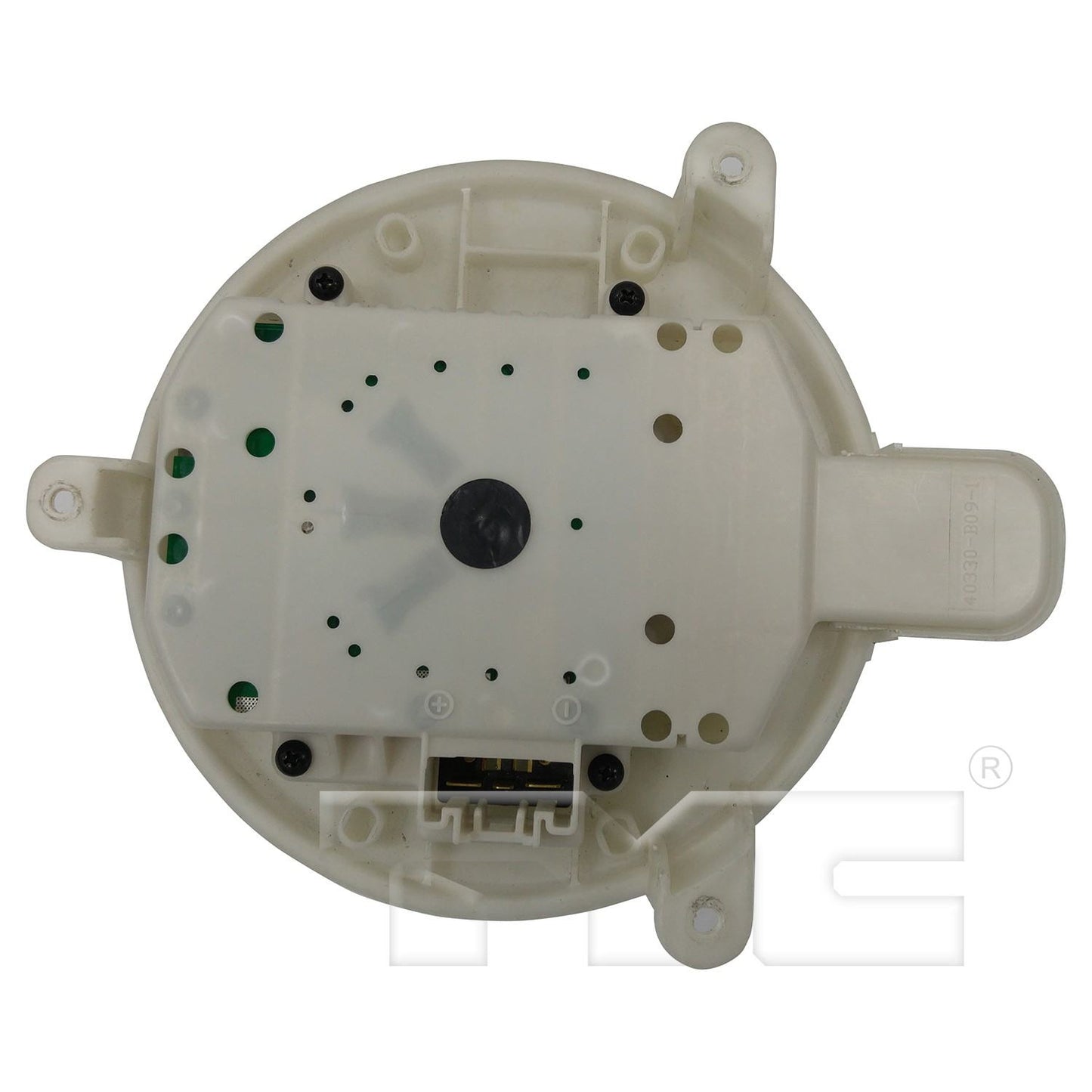 Top View of Front HVAC Blower Motor TYC 700298