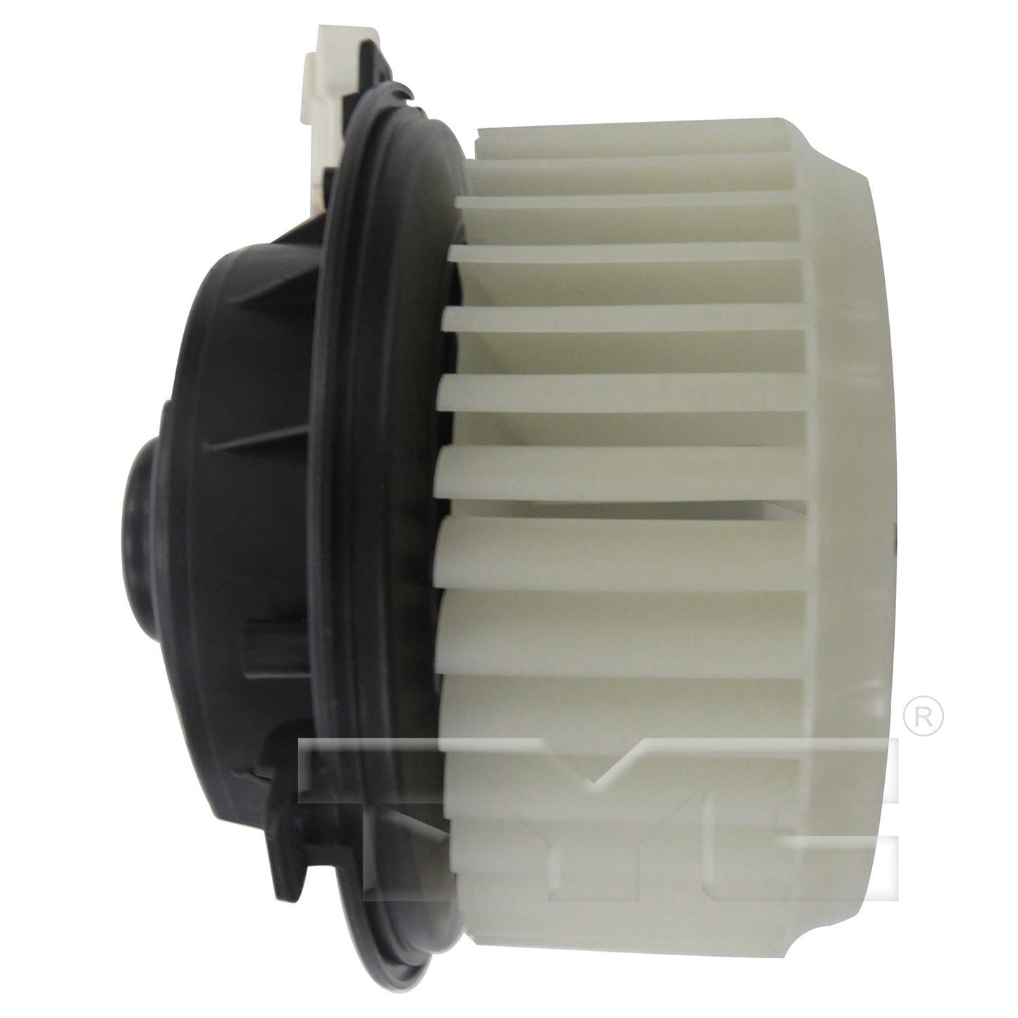 Angle View of Front HVAC Blower Motor TYC 700309