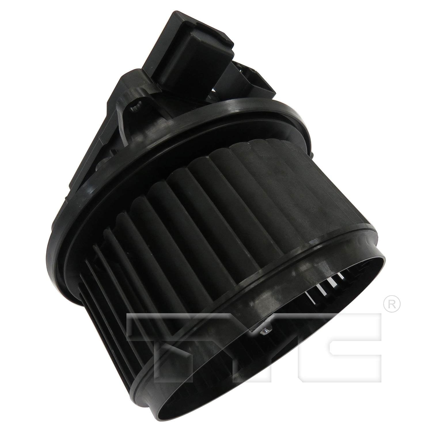 Back View of Front HVAC Blower Motor TYC 700329