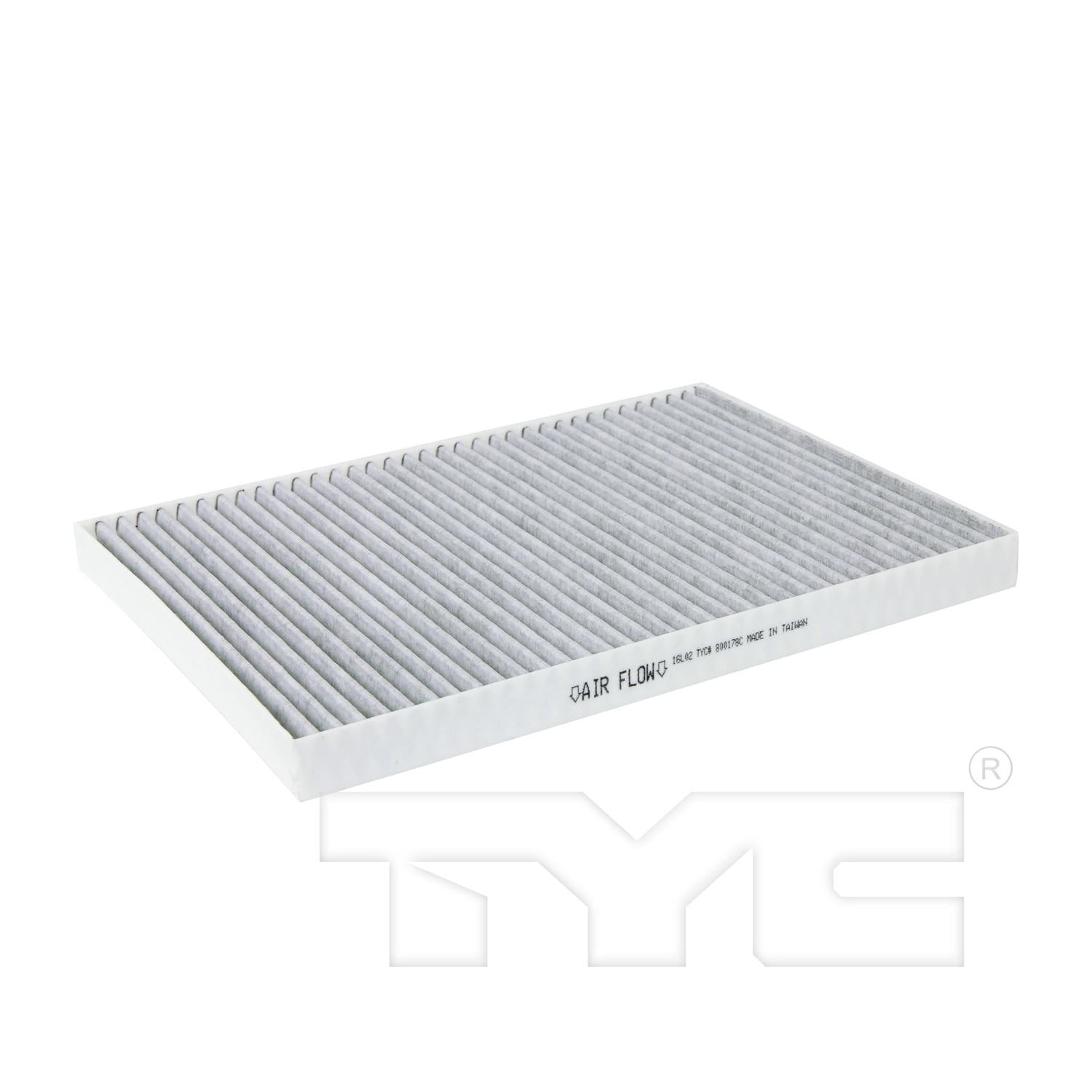 Back View of Cabin Air Filter TYC 800178C