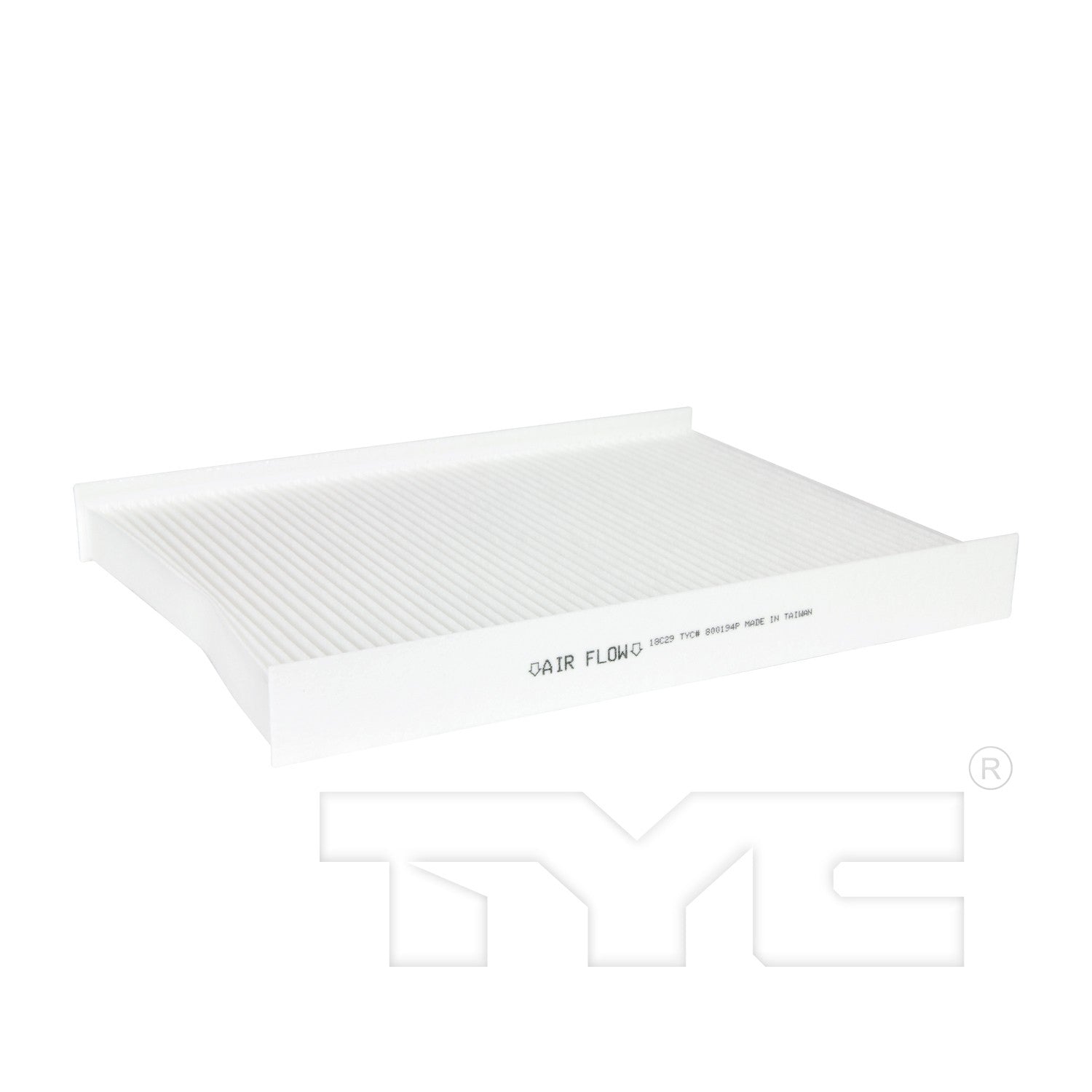 Back View of Cabin Air Filter TYC 800194P