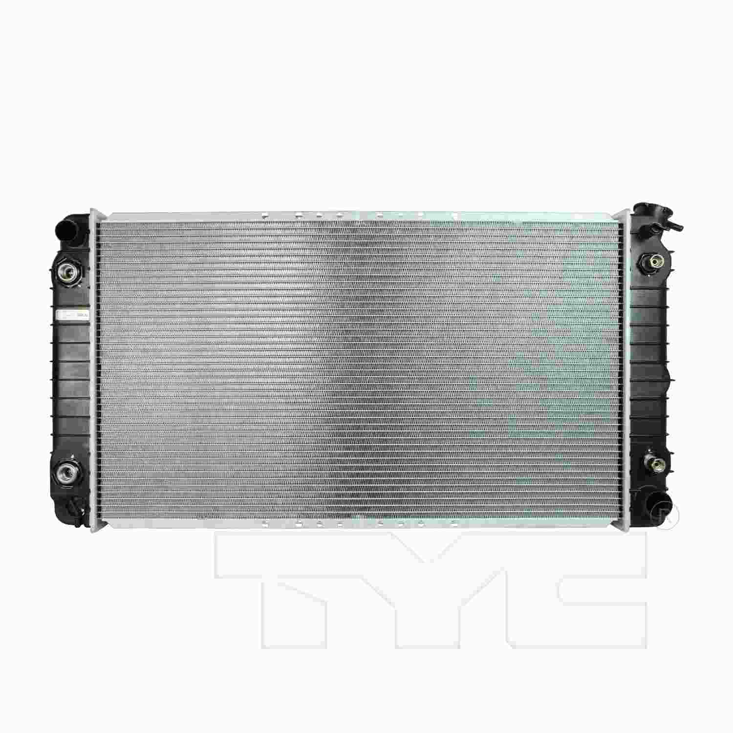 Front View of Radiator TYC 856