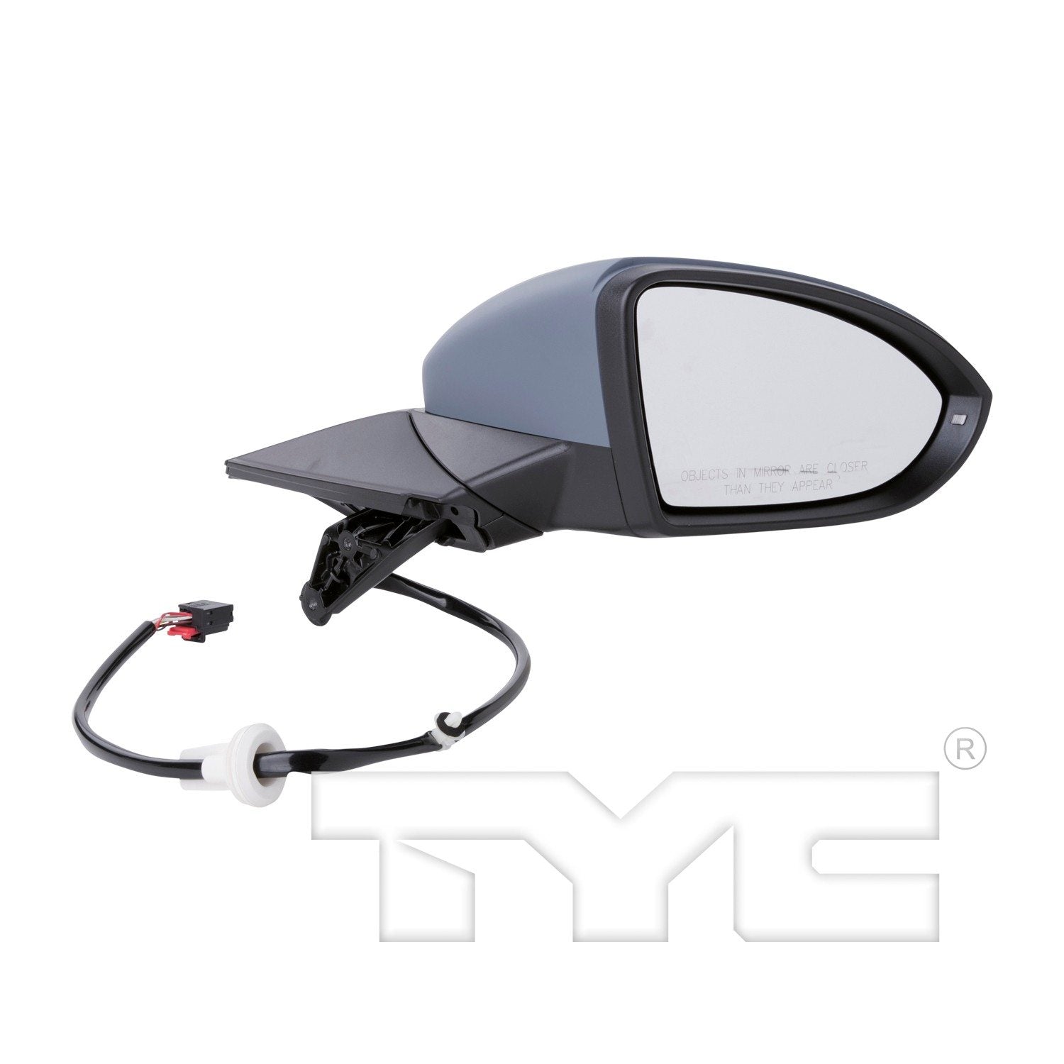 Back View of Door Mirror TYC 8610651