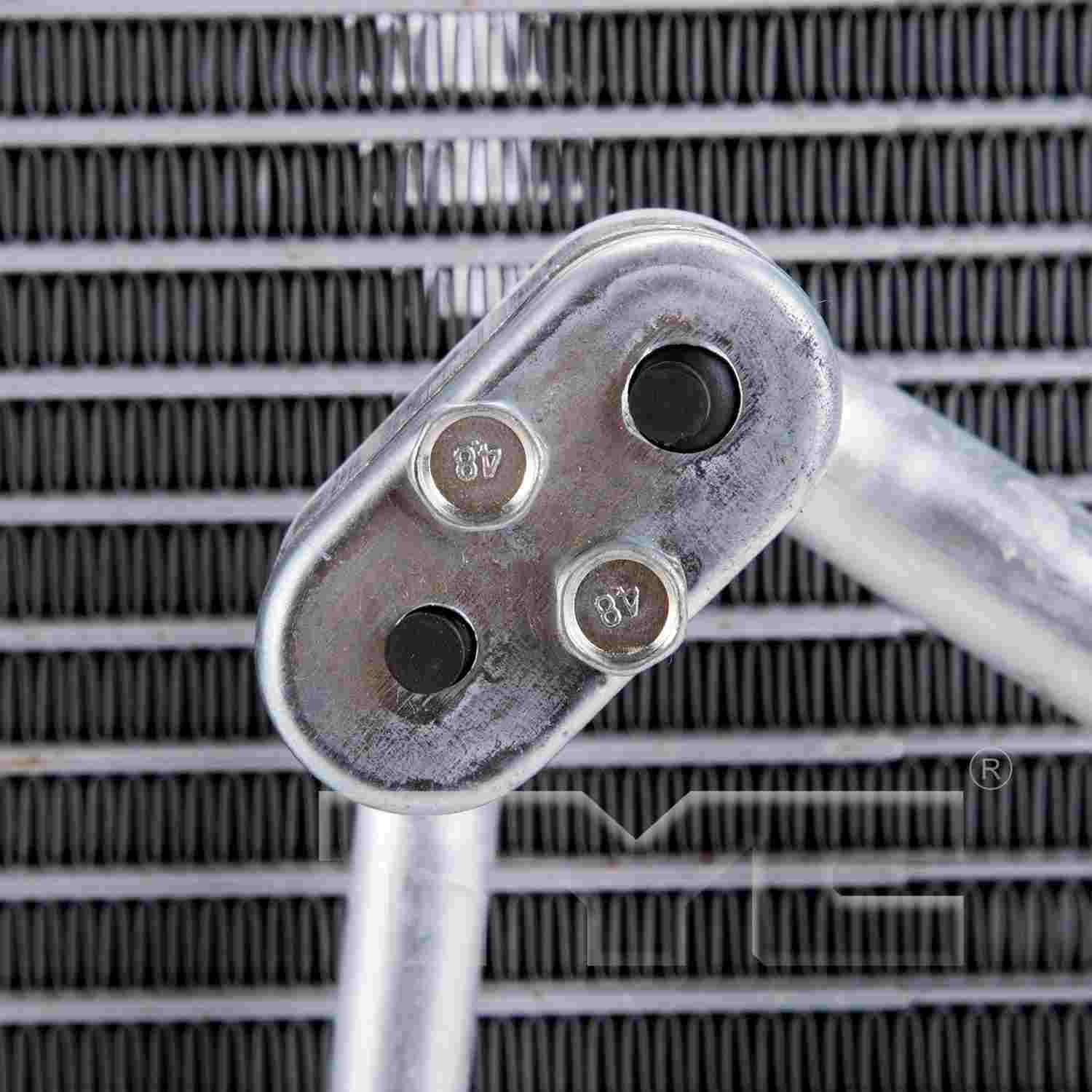 Side View of Front A/C Evaporator Core TYC 97081