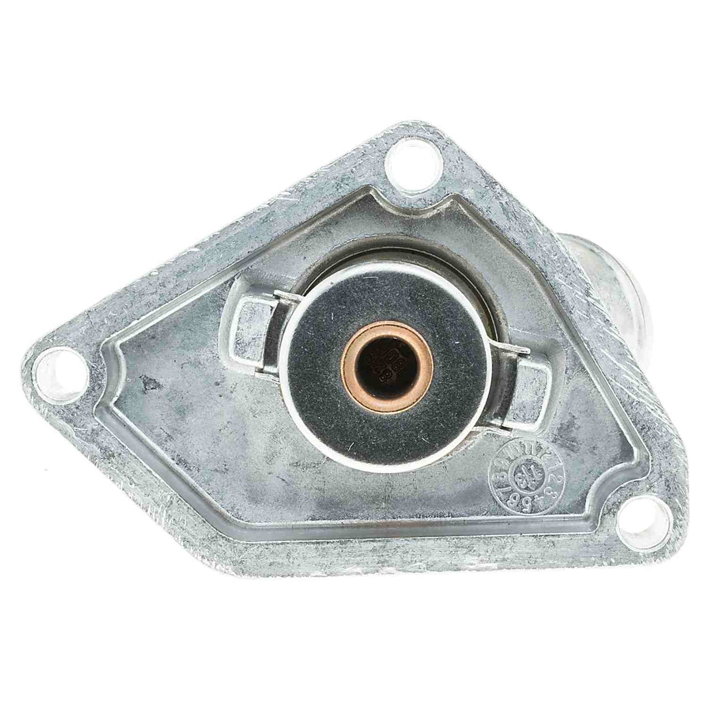 Bottom View of Engine Coolant Thermostat Housing Assembly MOTORAD 343-180