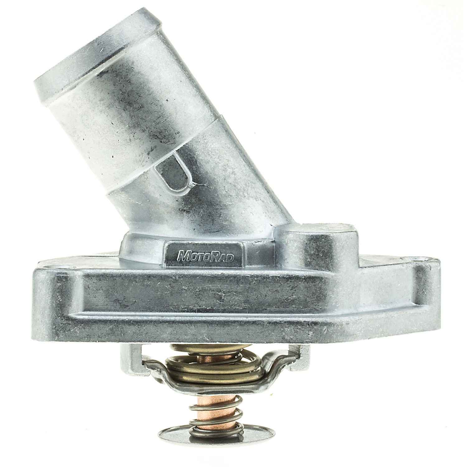 Front View of Engine Coolant Thermostat Housing Assembly MOTORAD 343-180