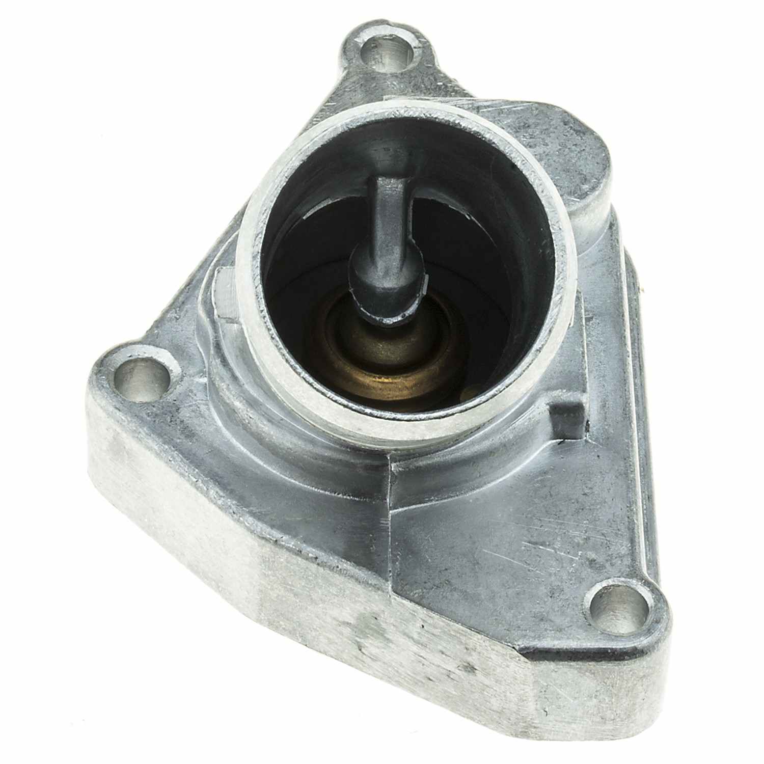 Top View of Engine Coolant Thermostat Housing Assembly MOTORAD 343-180